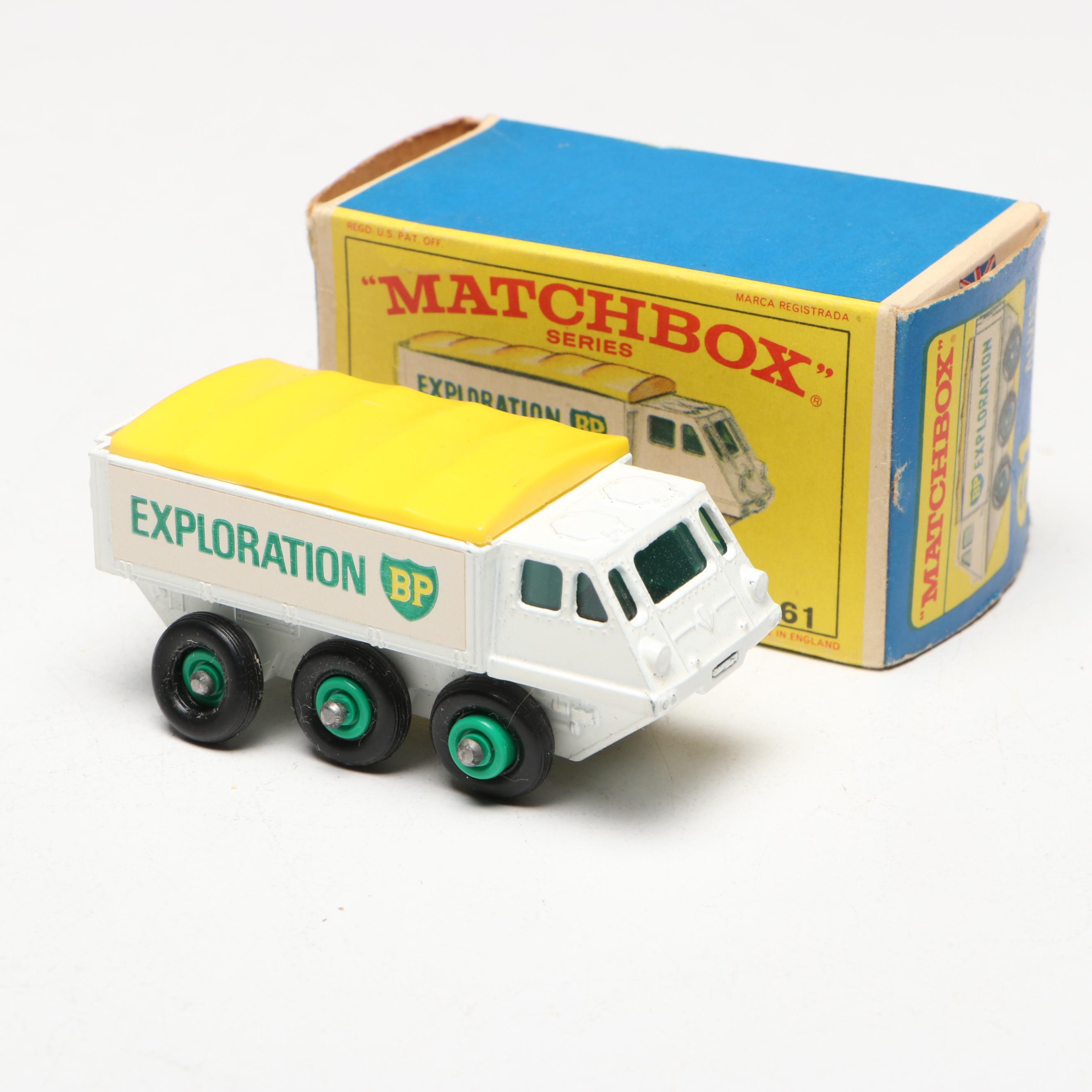 Lesney Matchbox Diecast Trucks and Farm Vehicles, Mid to Late 20th Century