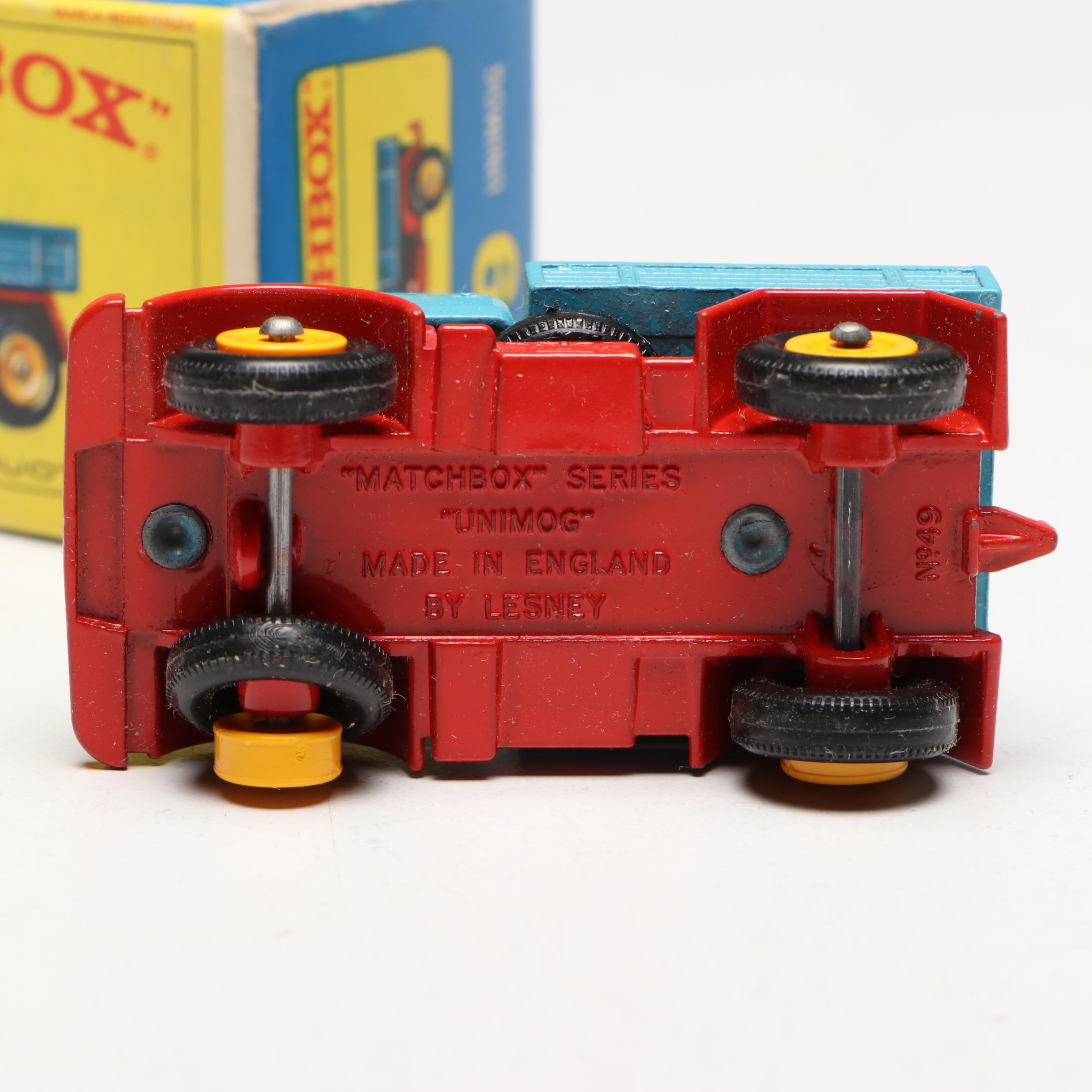 Lesney Matchbox Diecast Trucks and Farm Vehicles, Mid to Late 20th Century