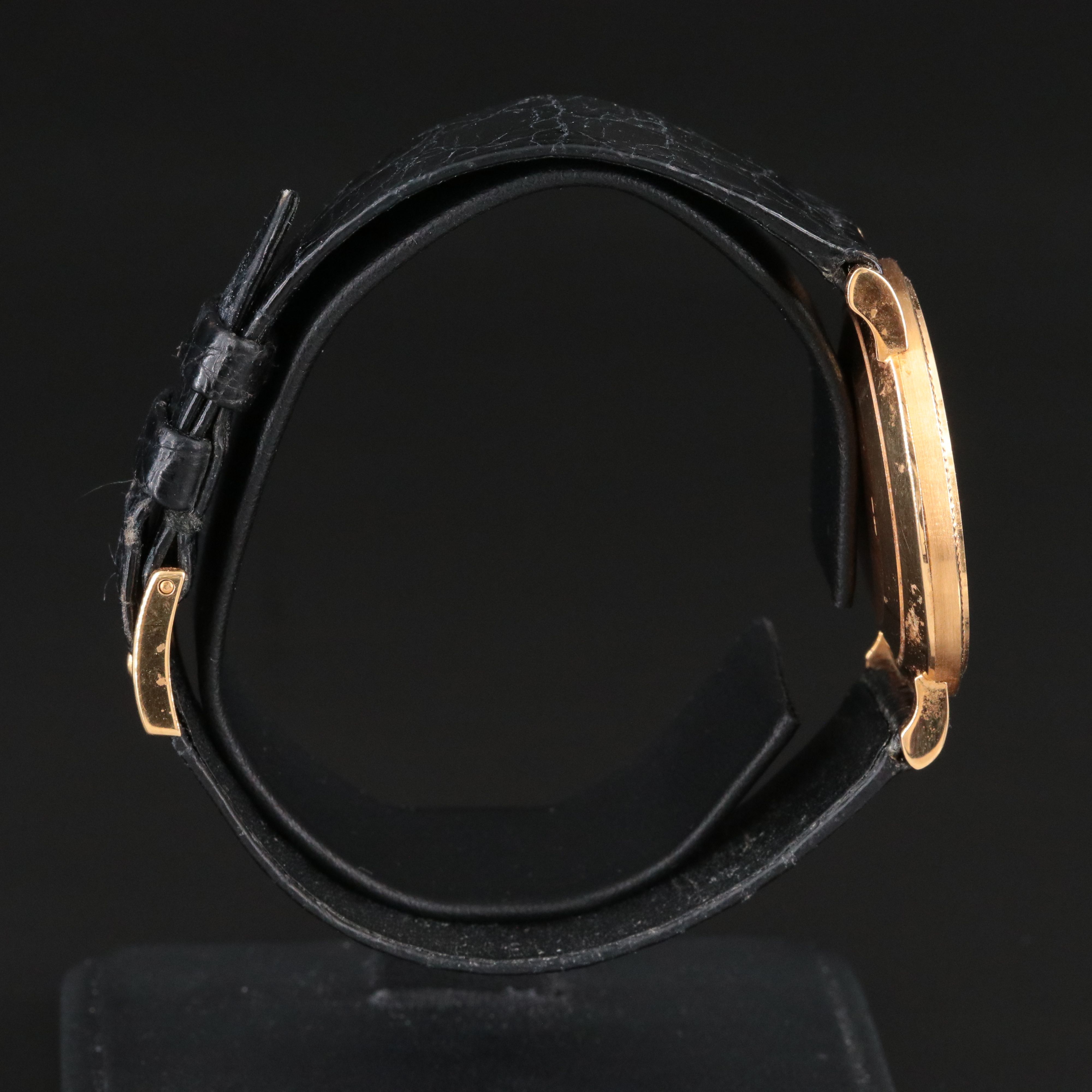 18K Patek Philippe Calatrava Watch Ref. 3919 Box & Certificate Of Origin