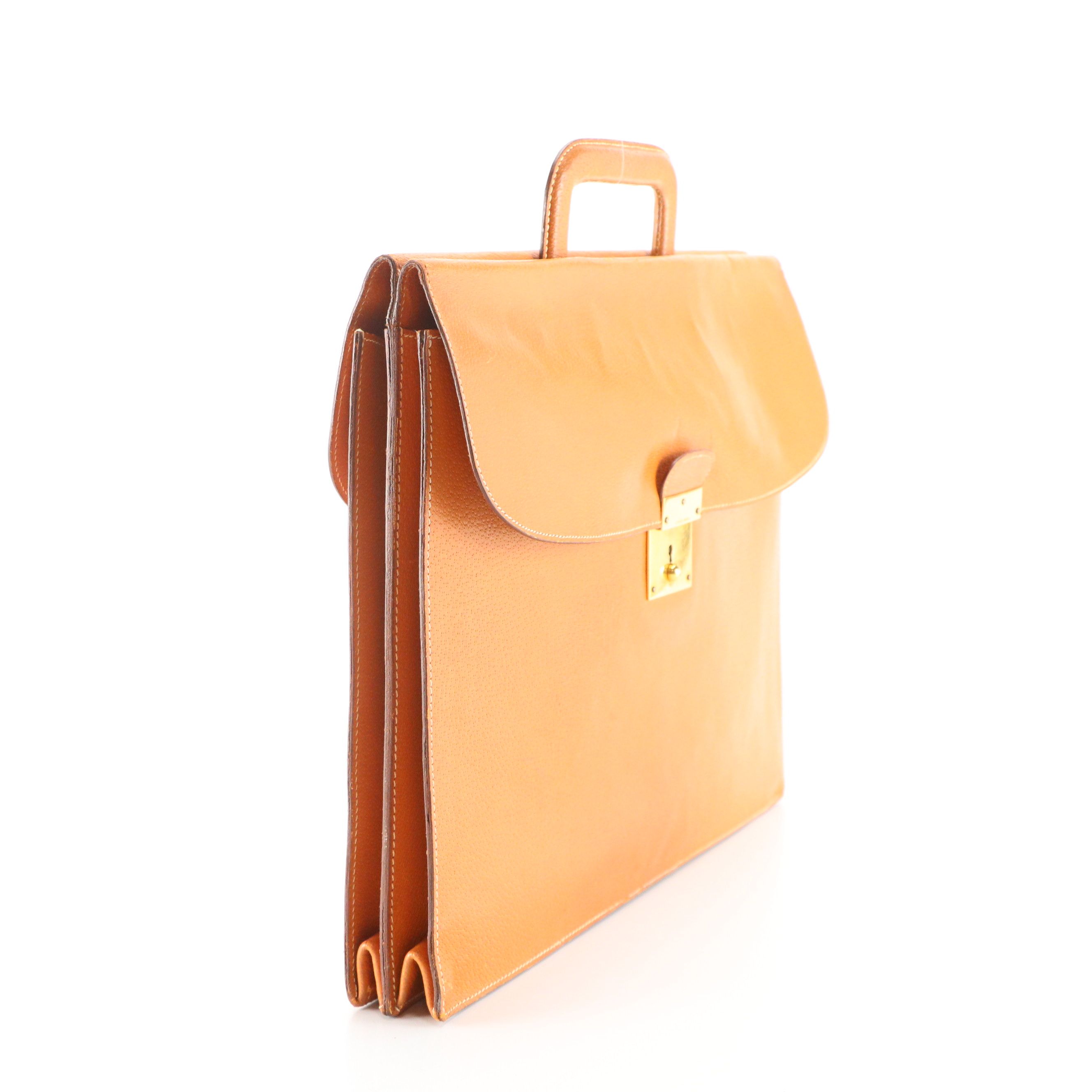 Hermès Quirus Double-Side Portfolio Clutch in Peau Porc