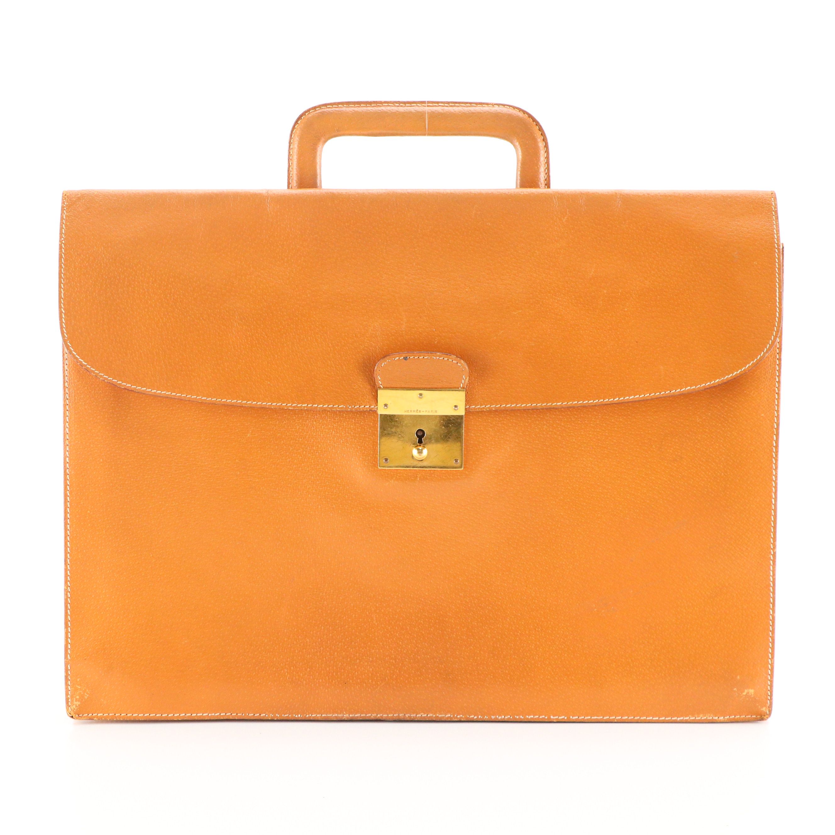 Hermès Quirus Double-Side Portfolio Clutch in Peau Porc