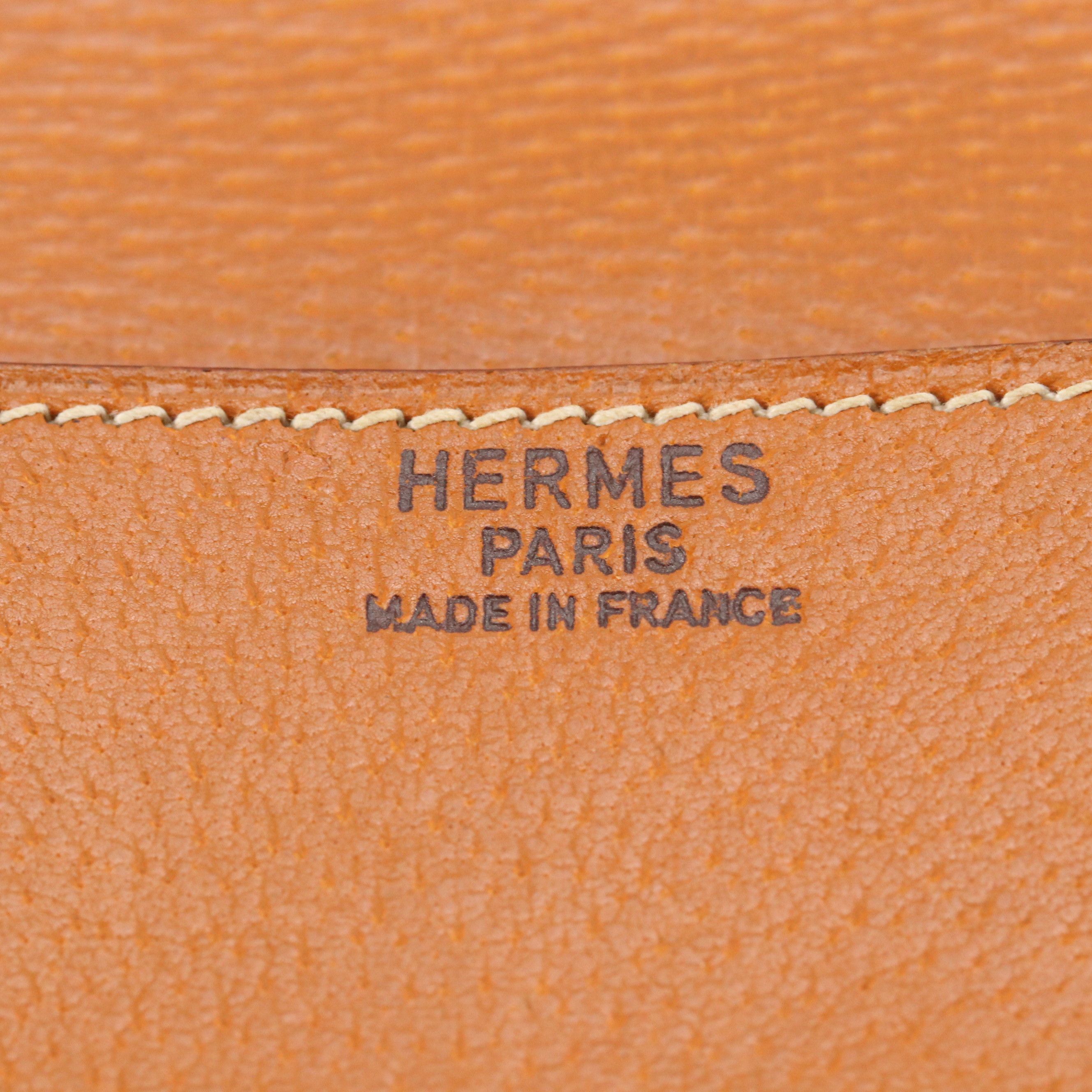 Hermès Quirus Double-Side Portfolio Clutch in Peau Porc