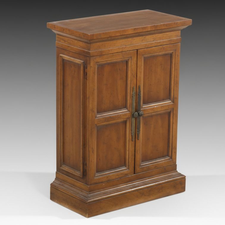 Heritage "Grand Tour" Walnut Cabinet, Late 20th Century