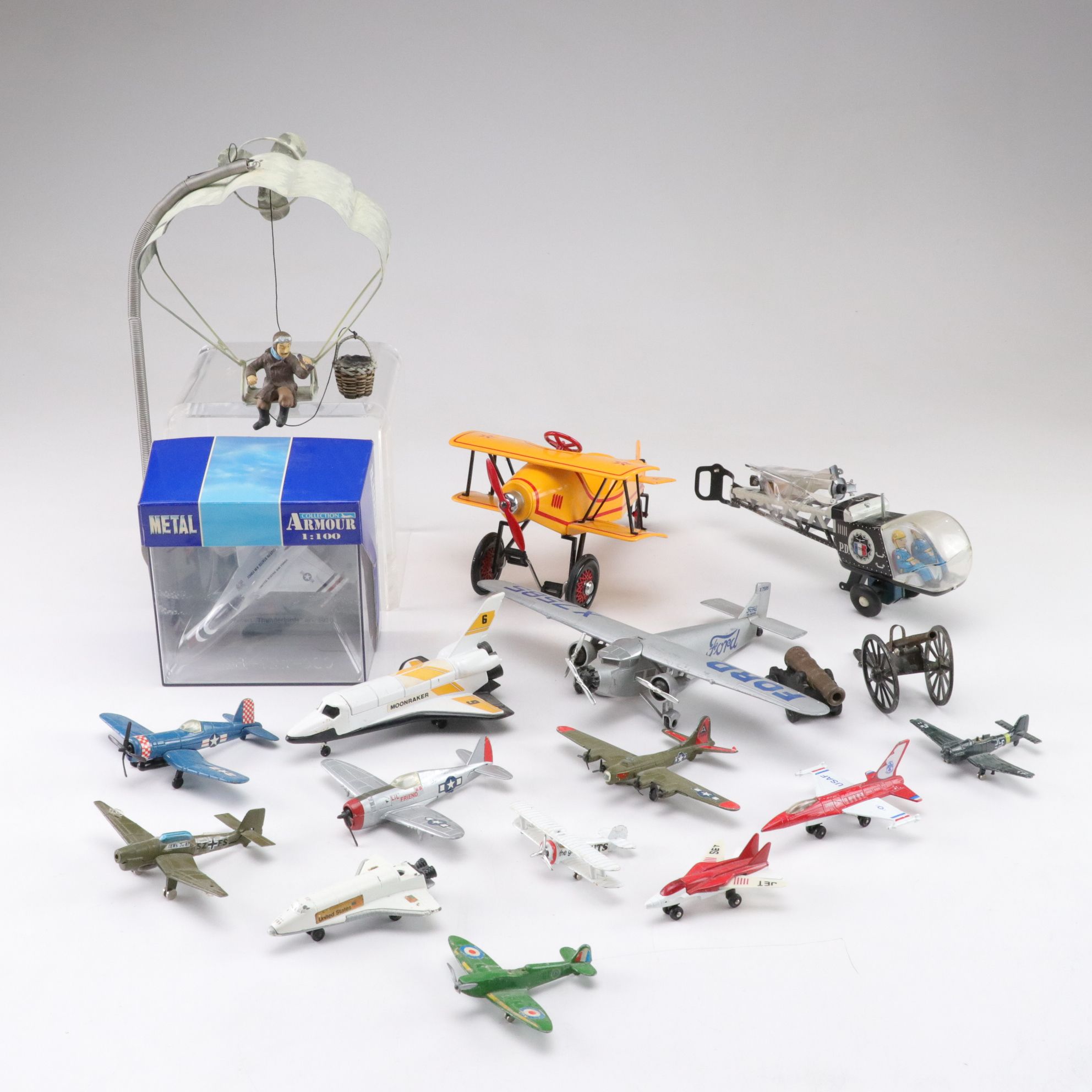 Diecast Planes, Cannons and Other Aircraft Toys