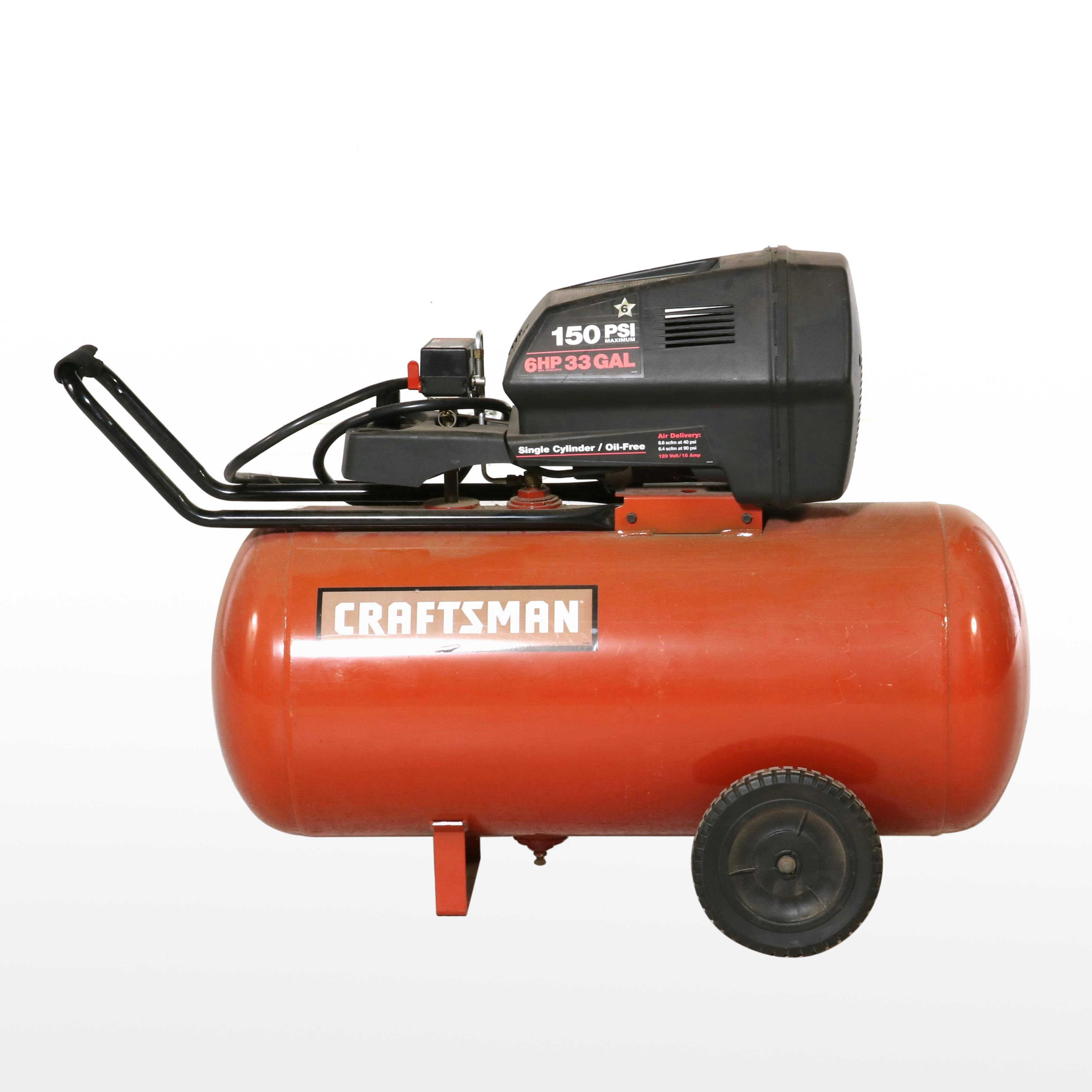 Craftsman 33-Gallon Single Cylinder Air Compressor