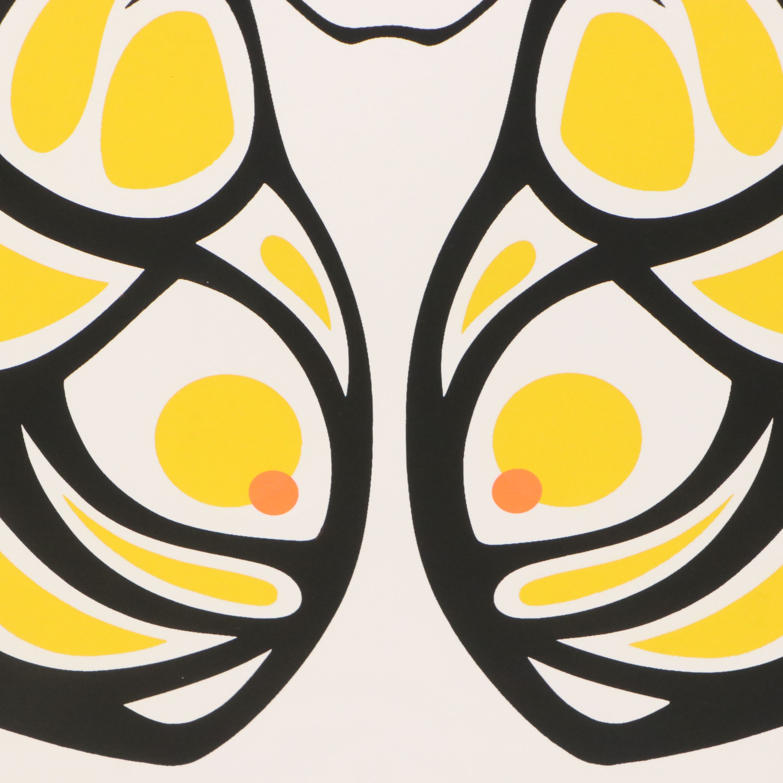 Matta D. Screenprint "Madame Butterfly," Late 20th Century