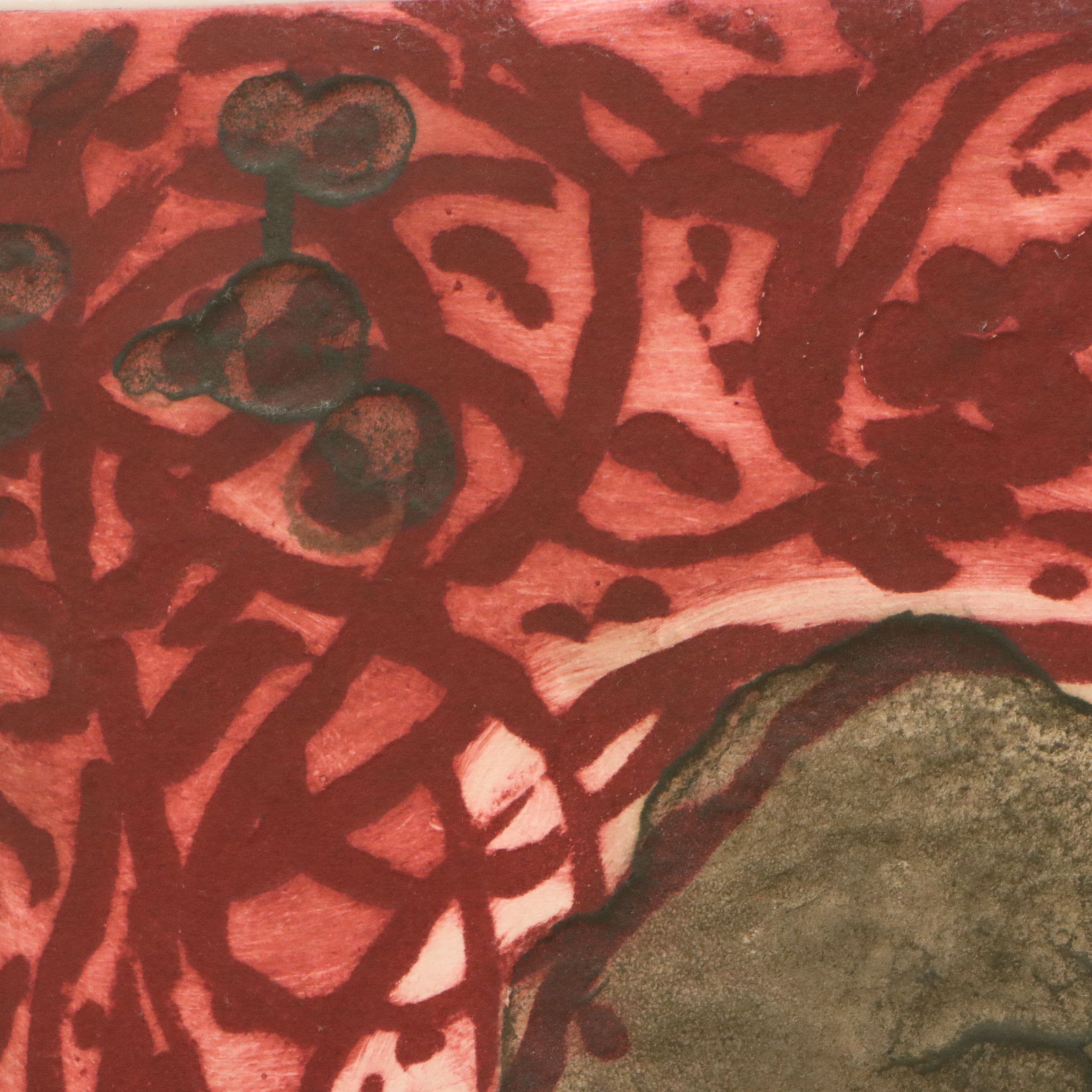 Juan José Torralba Relief Print "Cap de Dana," 1972