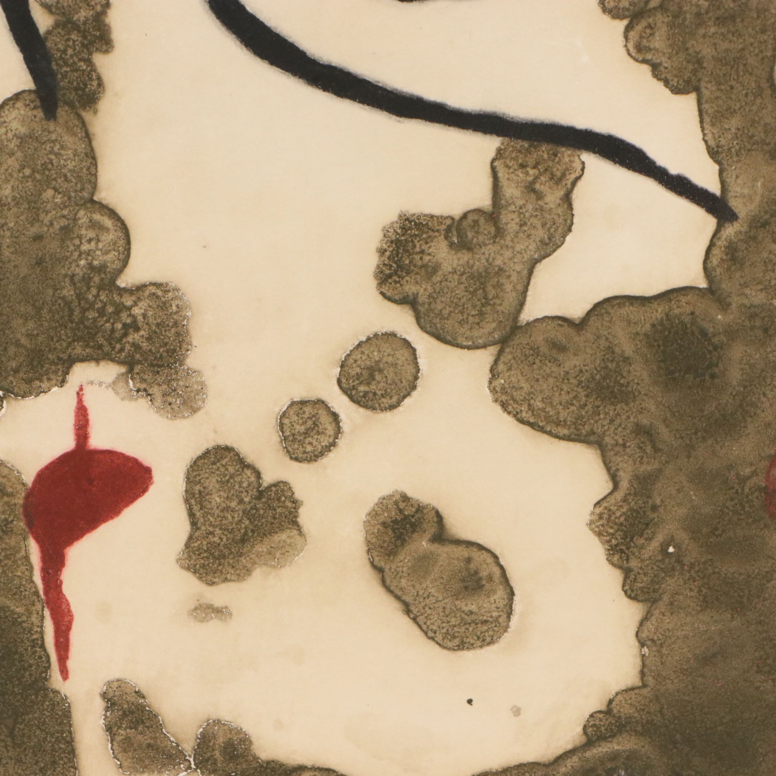 Juan José Torralba Relief Print "Cap de Dana," 1972