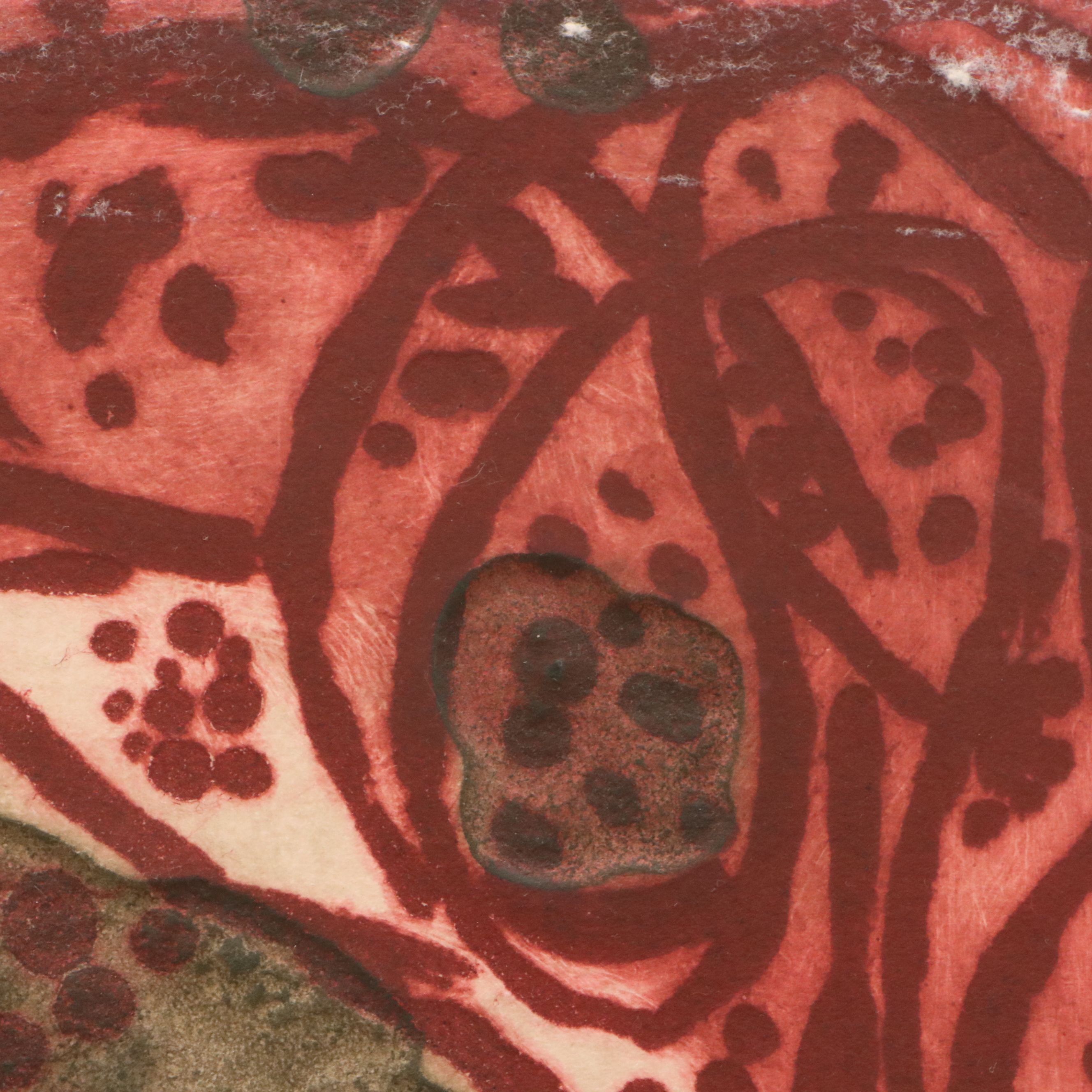 Juan José Torralba Relief Print "Cap de Dana," 1972