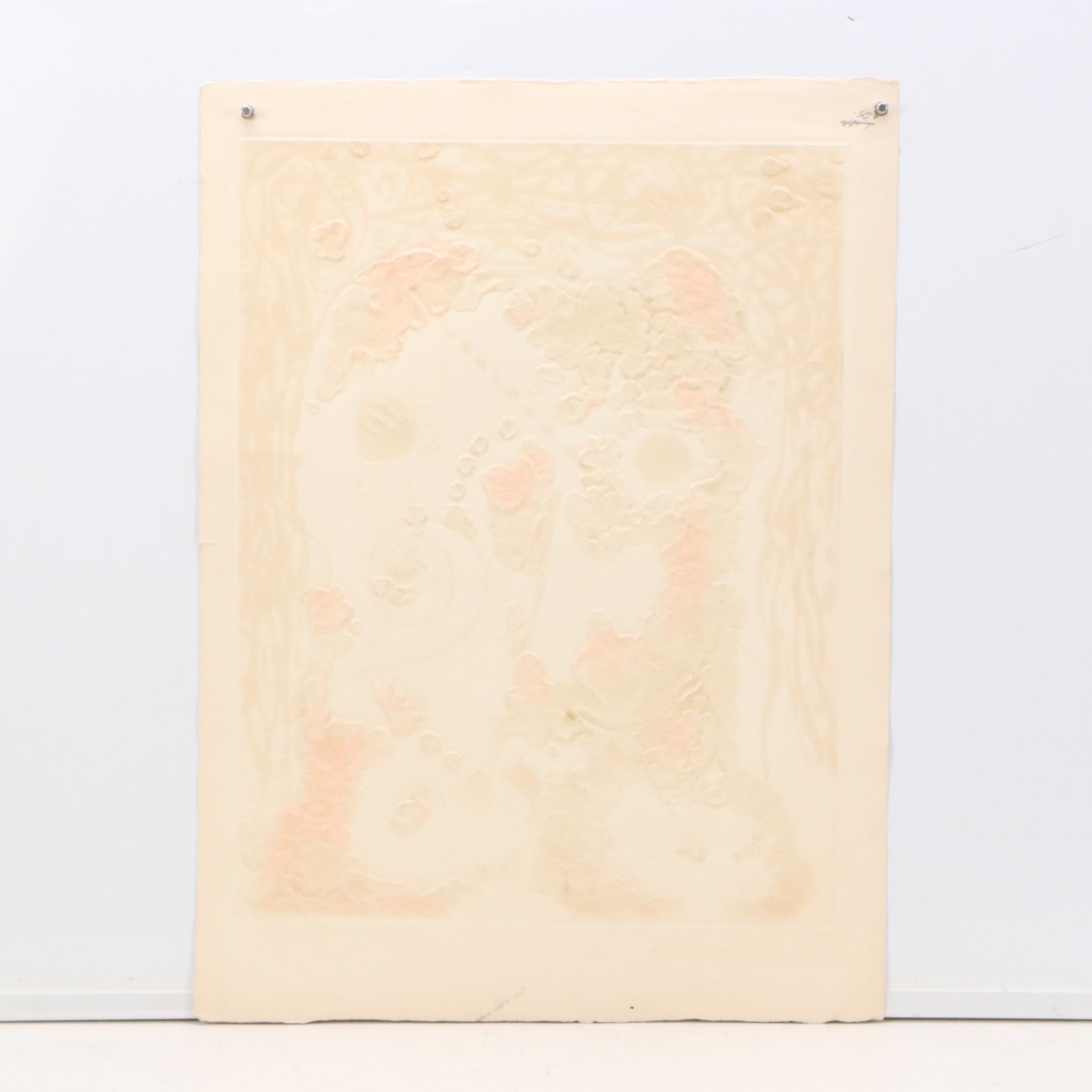 Juan José Torralba Relief Print "Cap de Dana," 1972