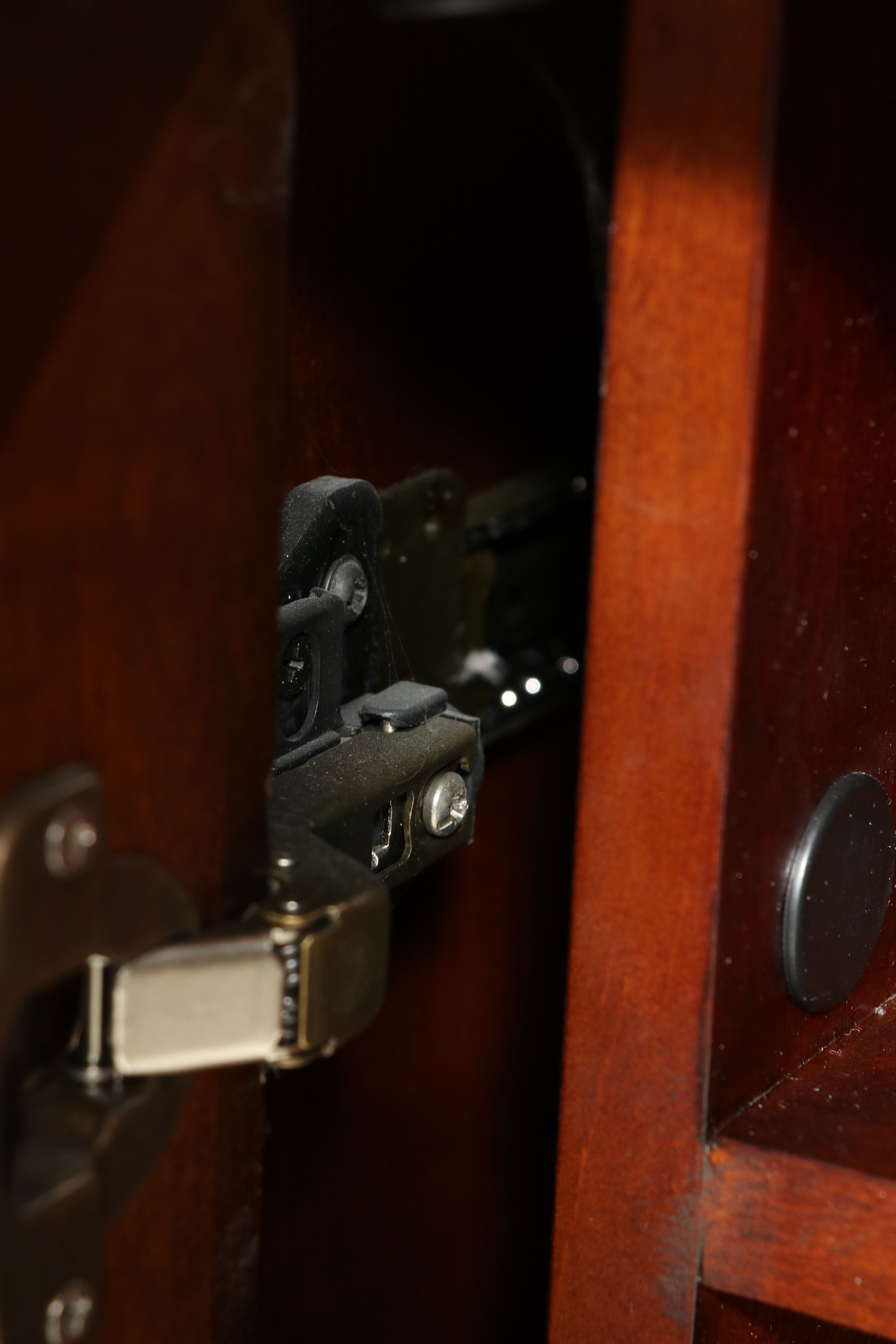 Ethan Allen Neoclassical Style Burl Wood Media Sideboard