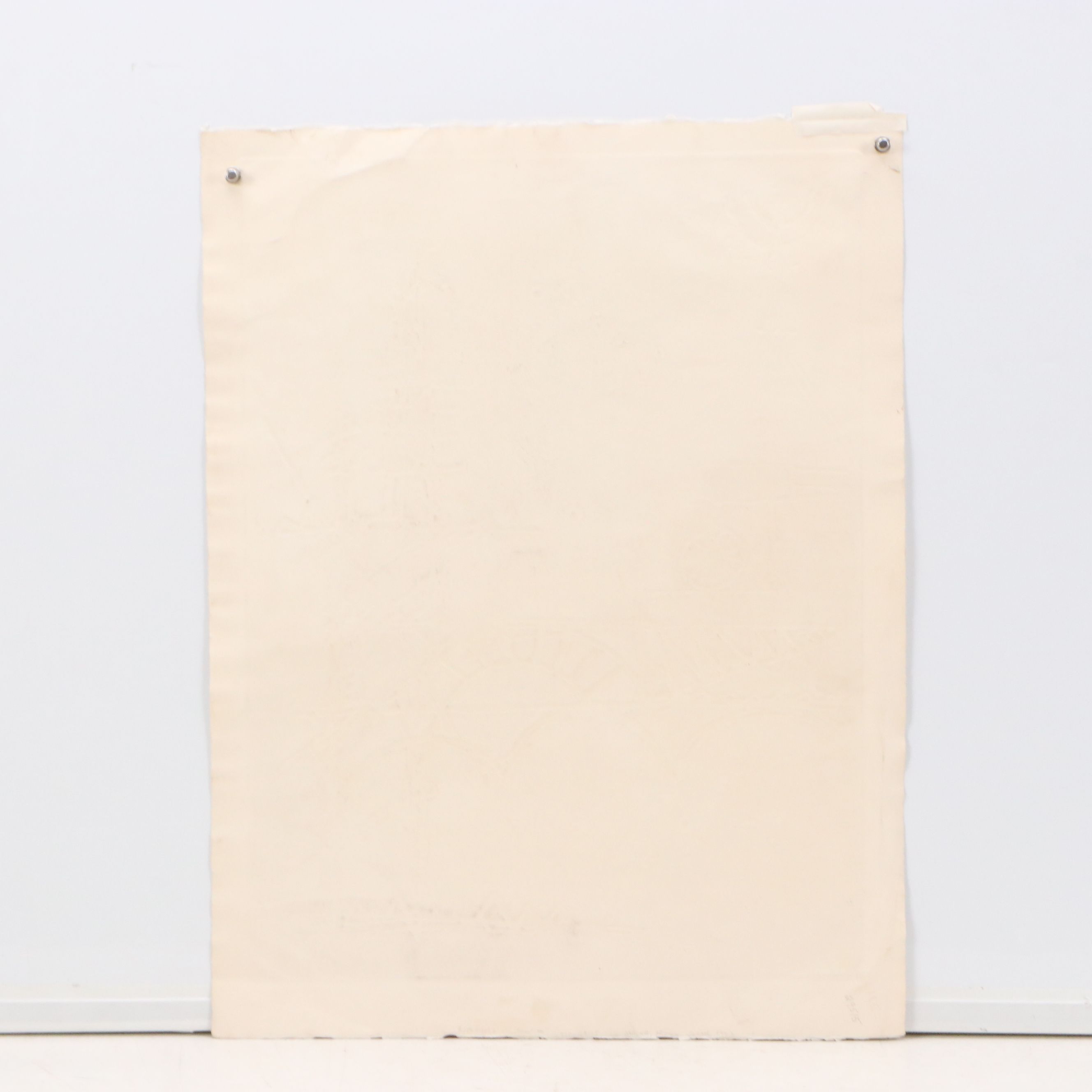 Stylized Collotype "Construction," 1973