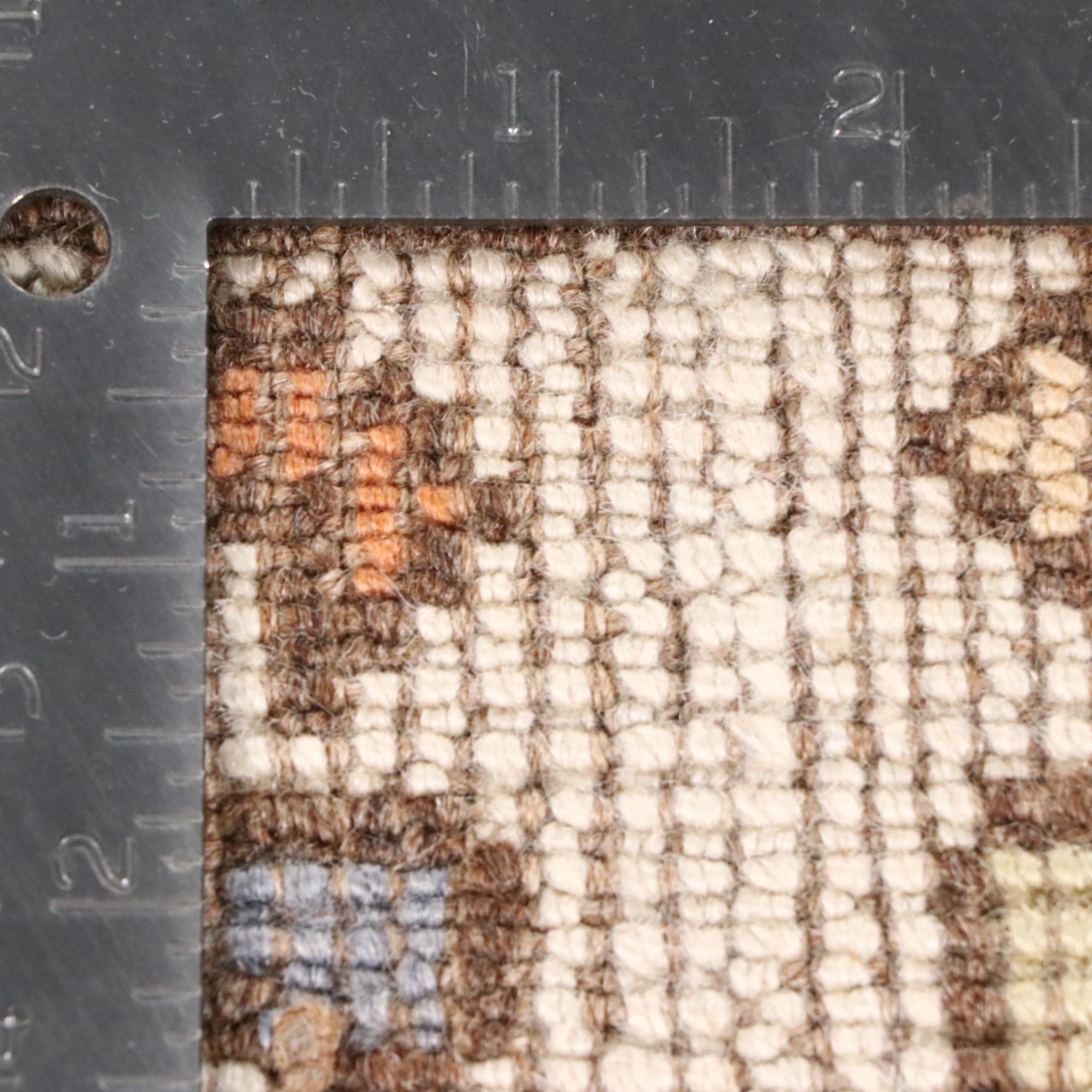 4'6 x 6' Hand-Knotted Turkish Oushak Area Rug