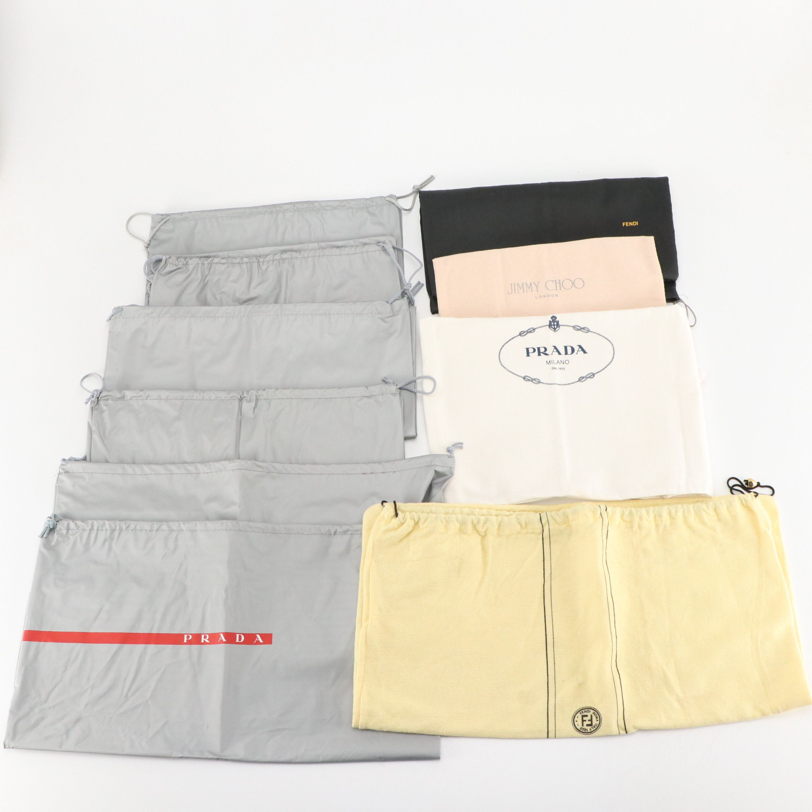 Designer Dust Bags, Boxes and More Featuring Louis Vuitton and Prada