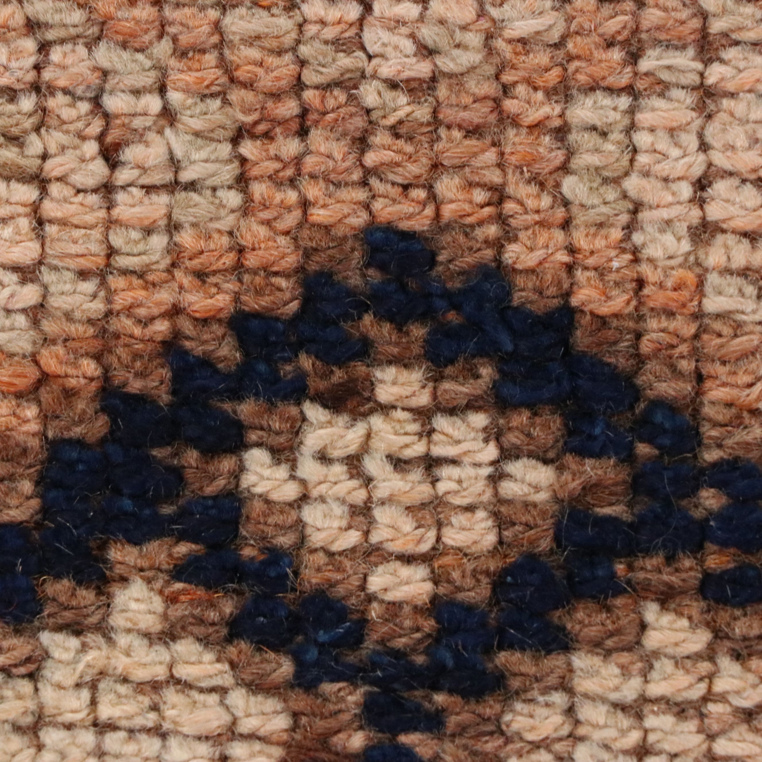 3'4 x 8'10 Hand-Knotted Turkish Bergama Long Rug