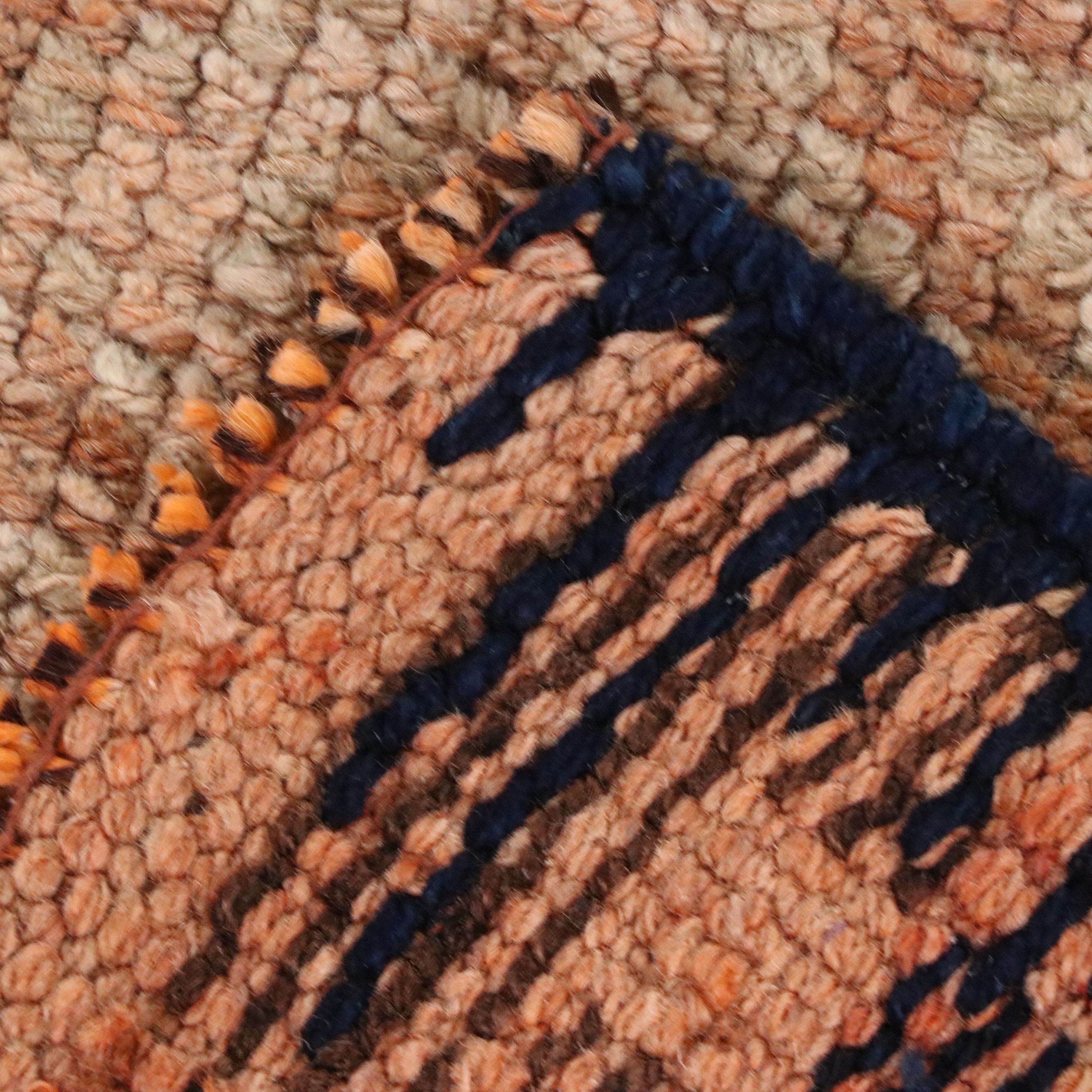 3'4 x 8'10 Hand-Knotted Turkish Bergama Long Rug