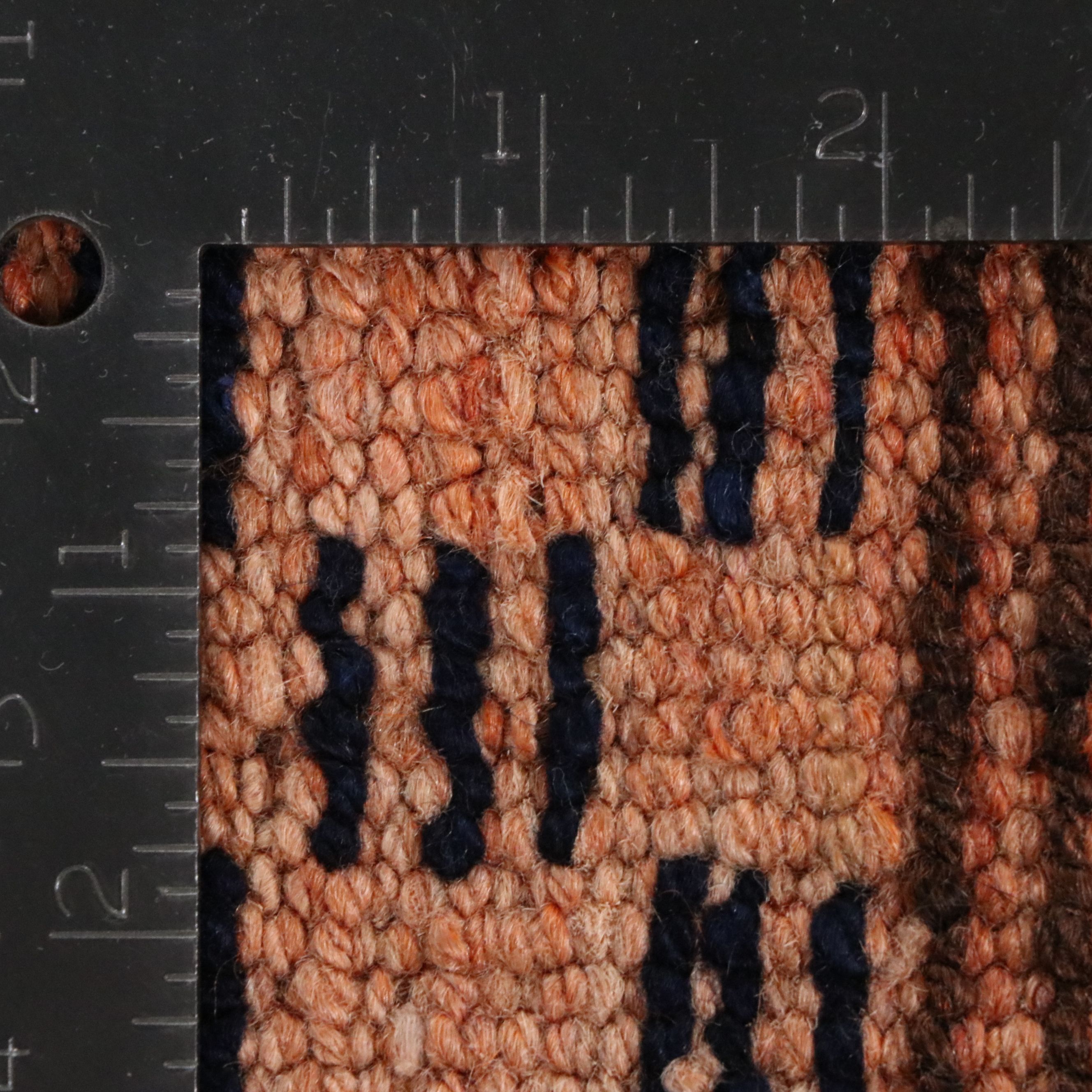 3'4 x 8'10 Hand-Knotted Turkish Bergama Long Rug