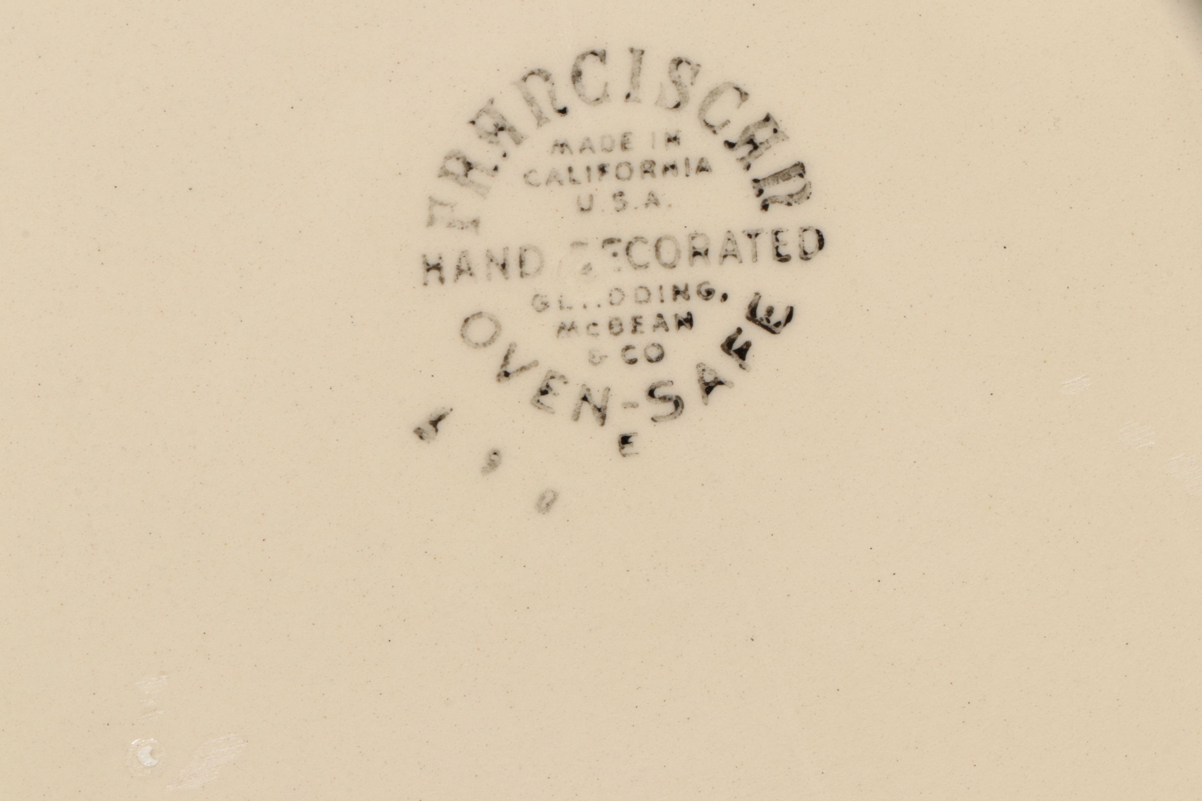 Franciscan "Apple" Ceramic Dinnerware, Cookie Jar and Shakers