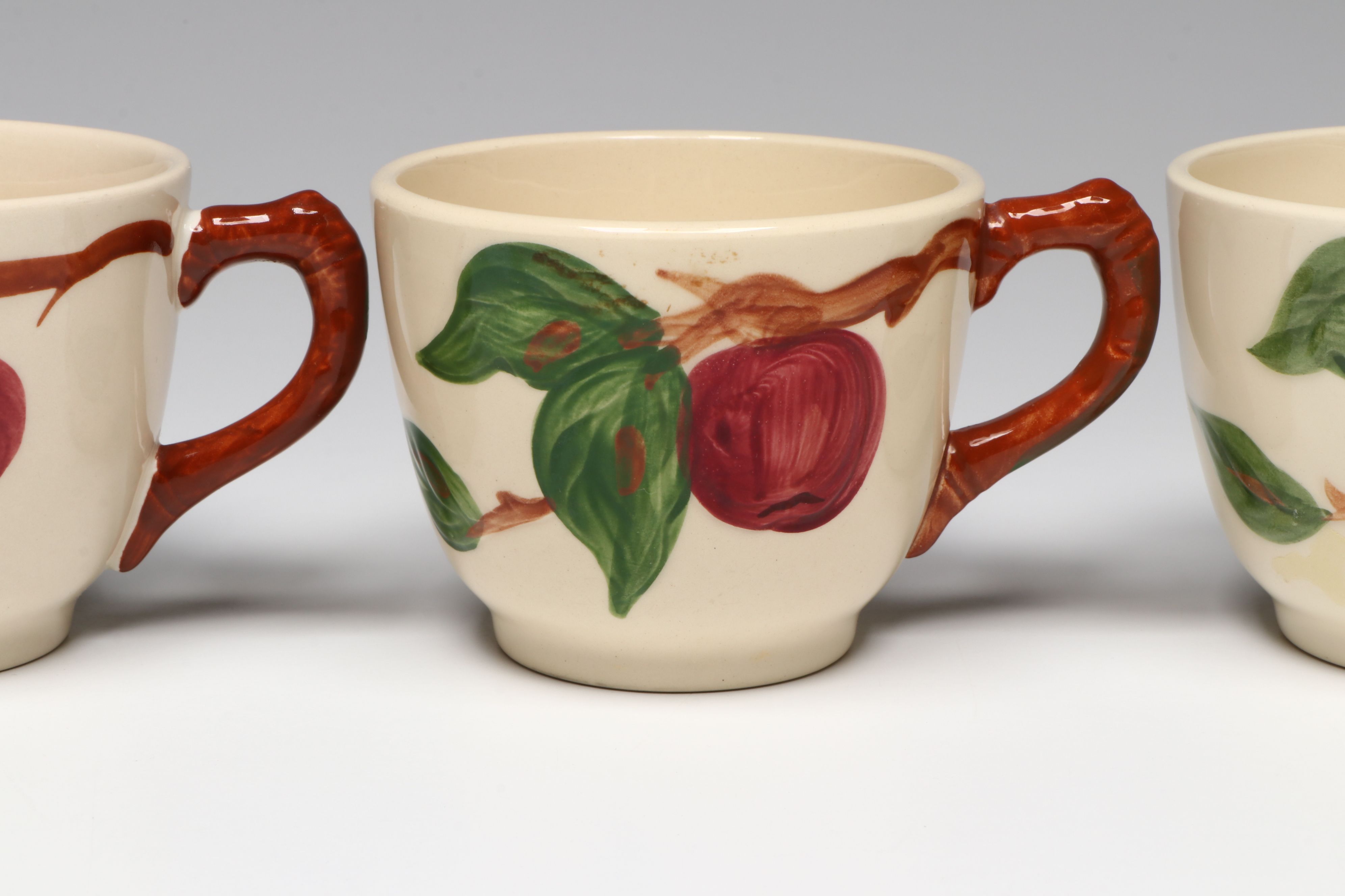 Franciscan "Apple" Ceramic Dinnerware, Cookie Jar and Shakers