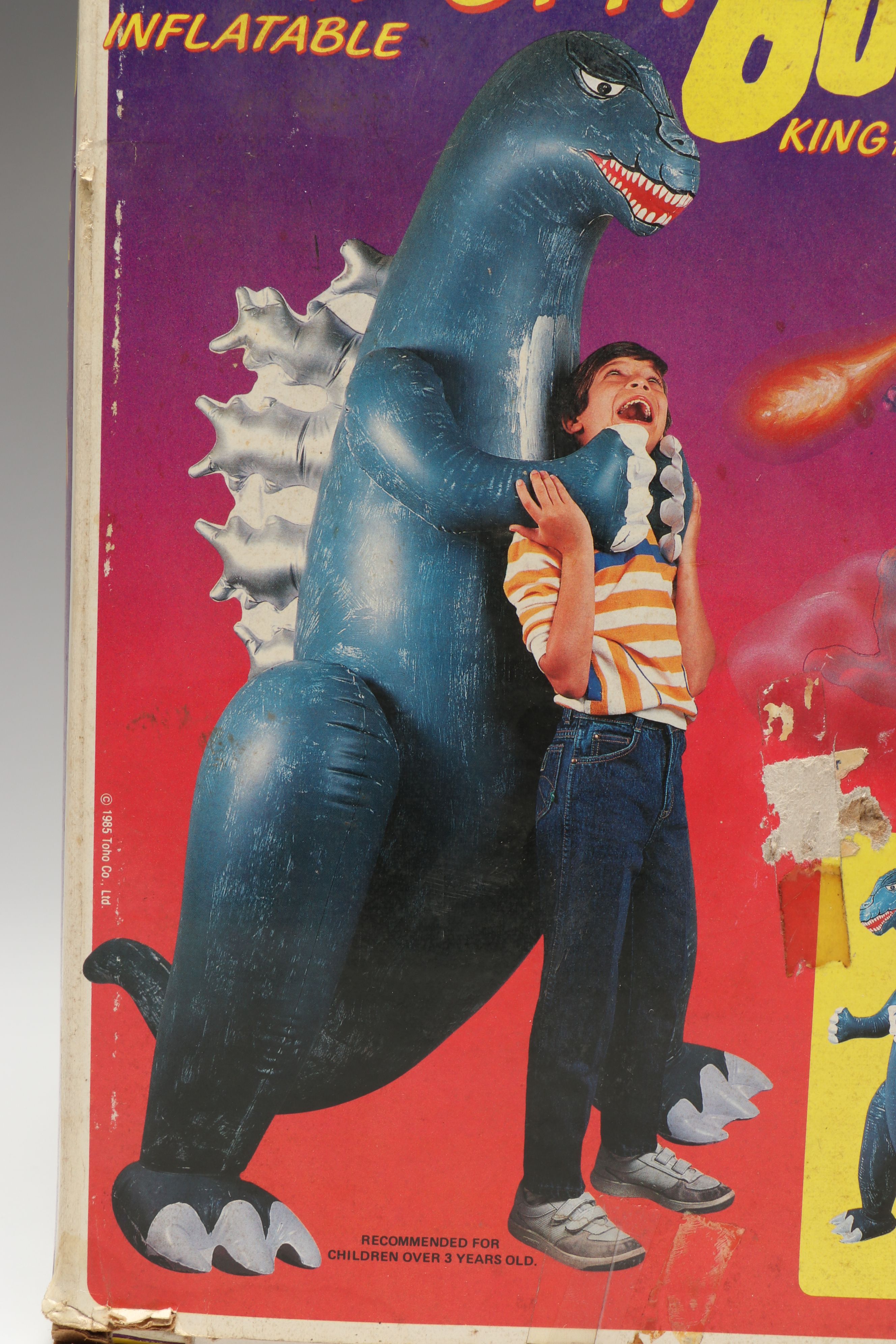 Toho "Godzilla, King of the Monsters" 6-Foot Inflatable, 1985