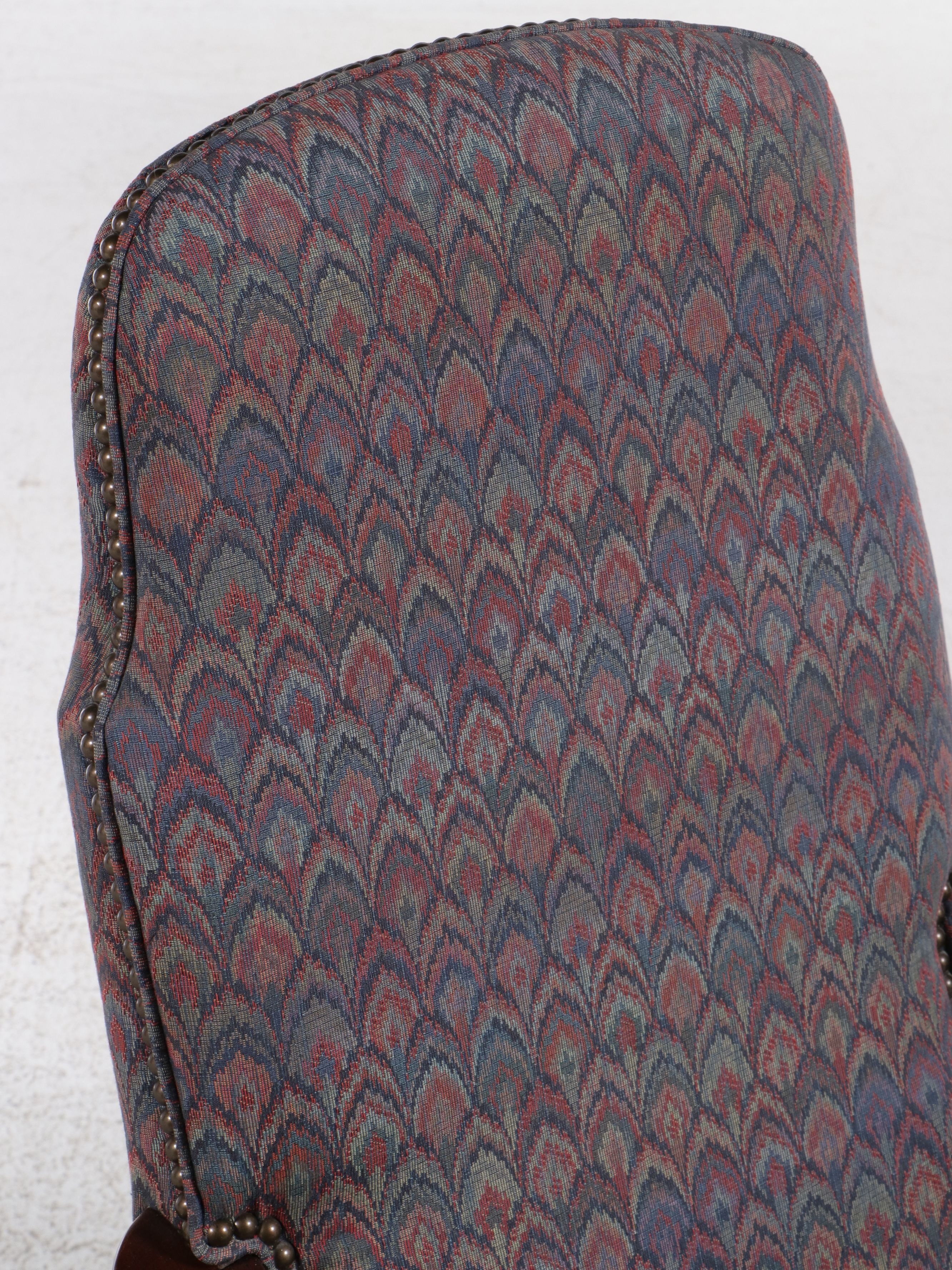 Queen Anne Style Armchair and The Bombay Company Tripod Drinks Table