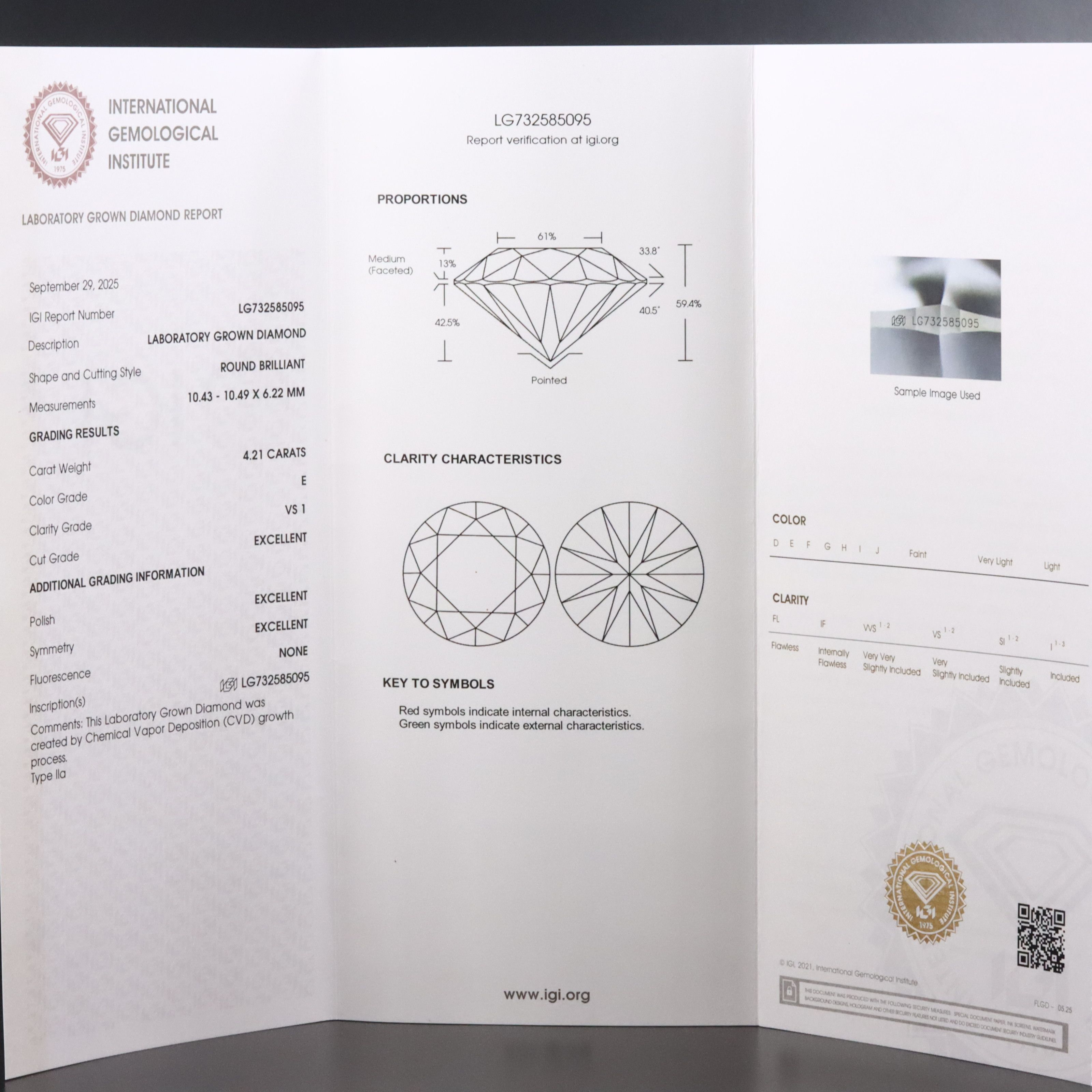 14K 108.09 CTW Lab Grown Diamond Riviéra Necklace with IGI Reports