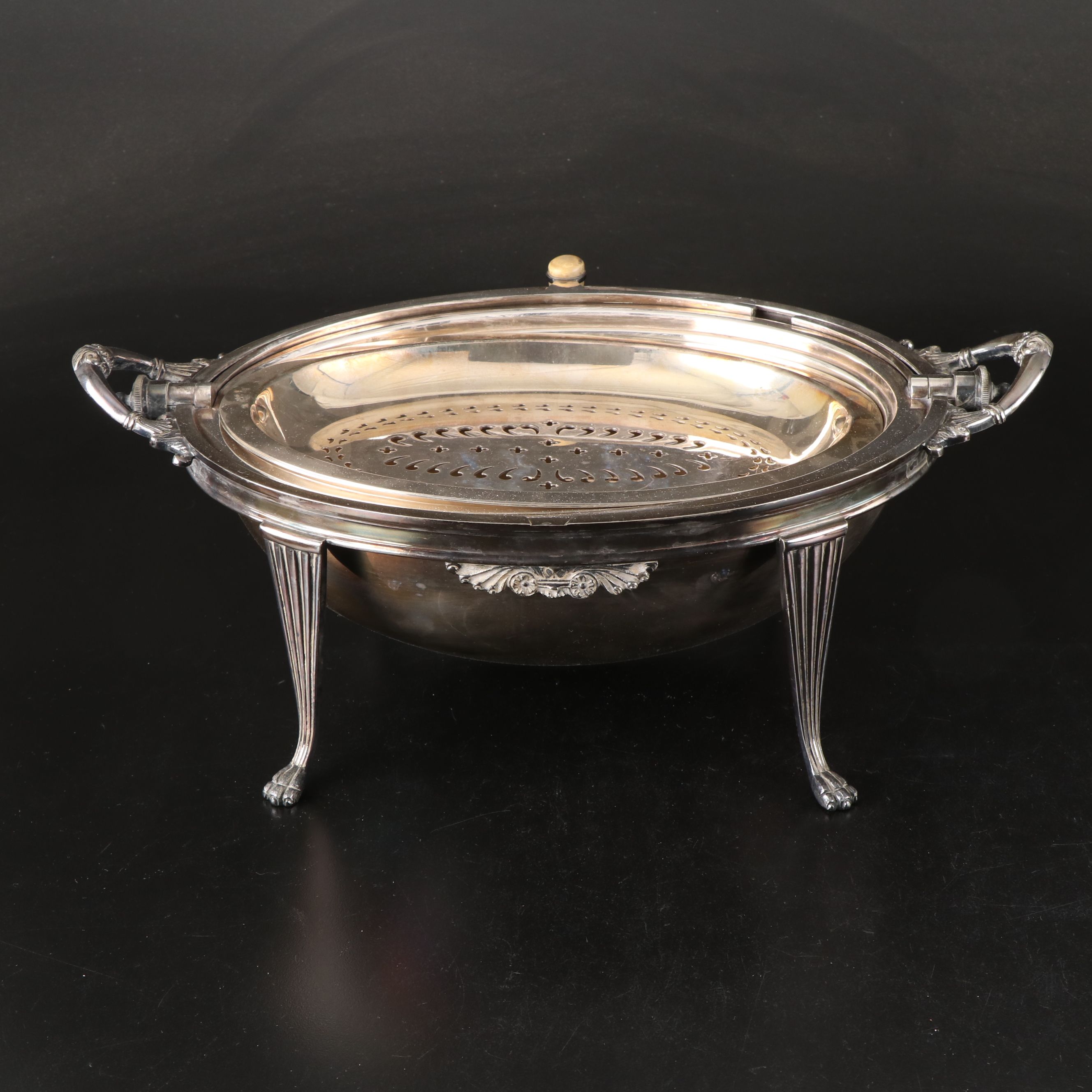 Walker & Hall Chafing Dish and More Vintage Silver Plate Serveware