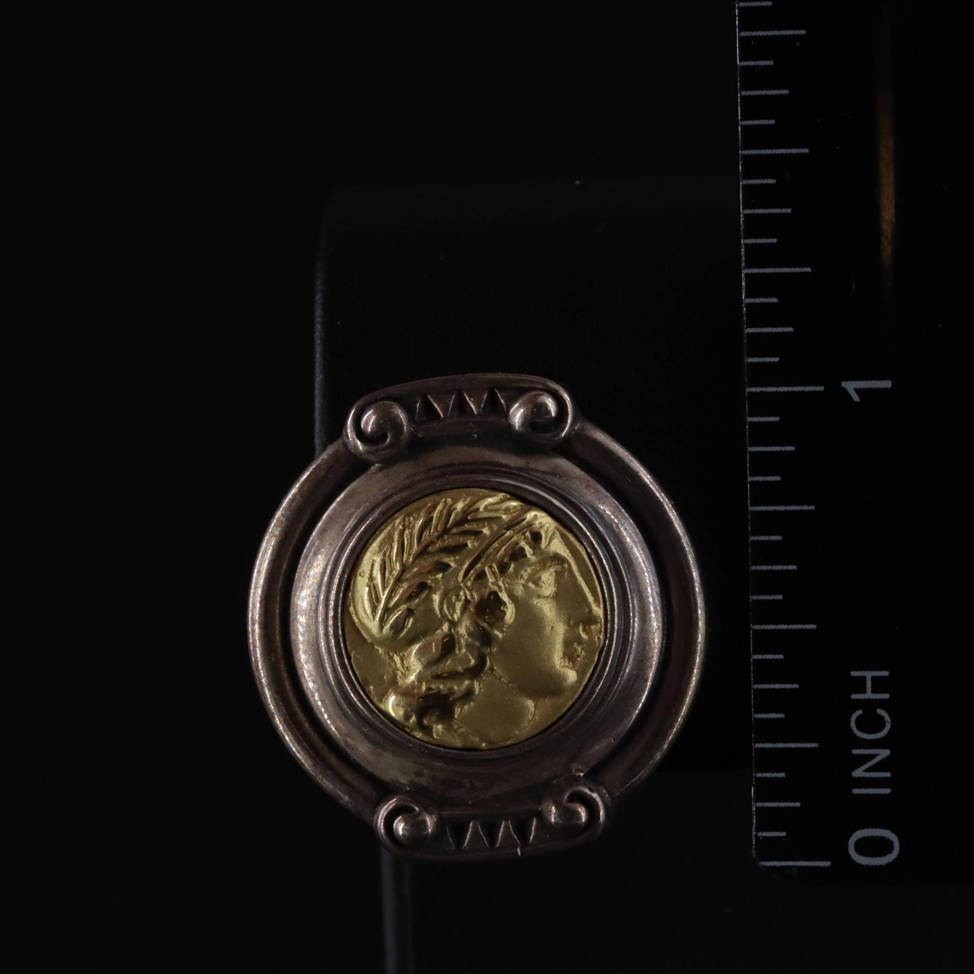 Samuel Benham Sterling & 18K Earrings