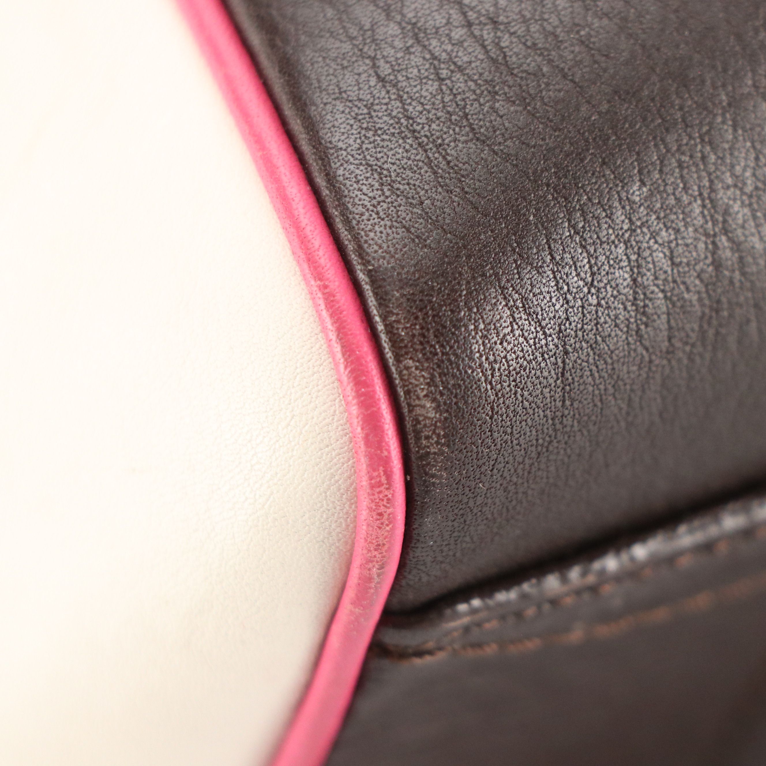 Coach Legacy Two-Way Turnlock Satchel Bag in Plaid Tweed and Tricolor Leather