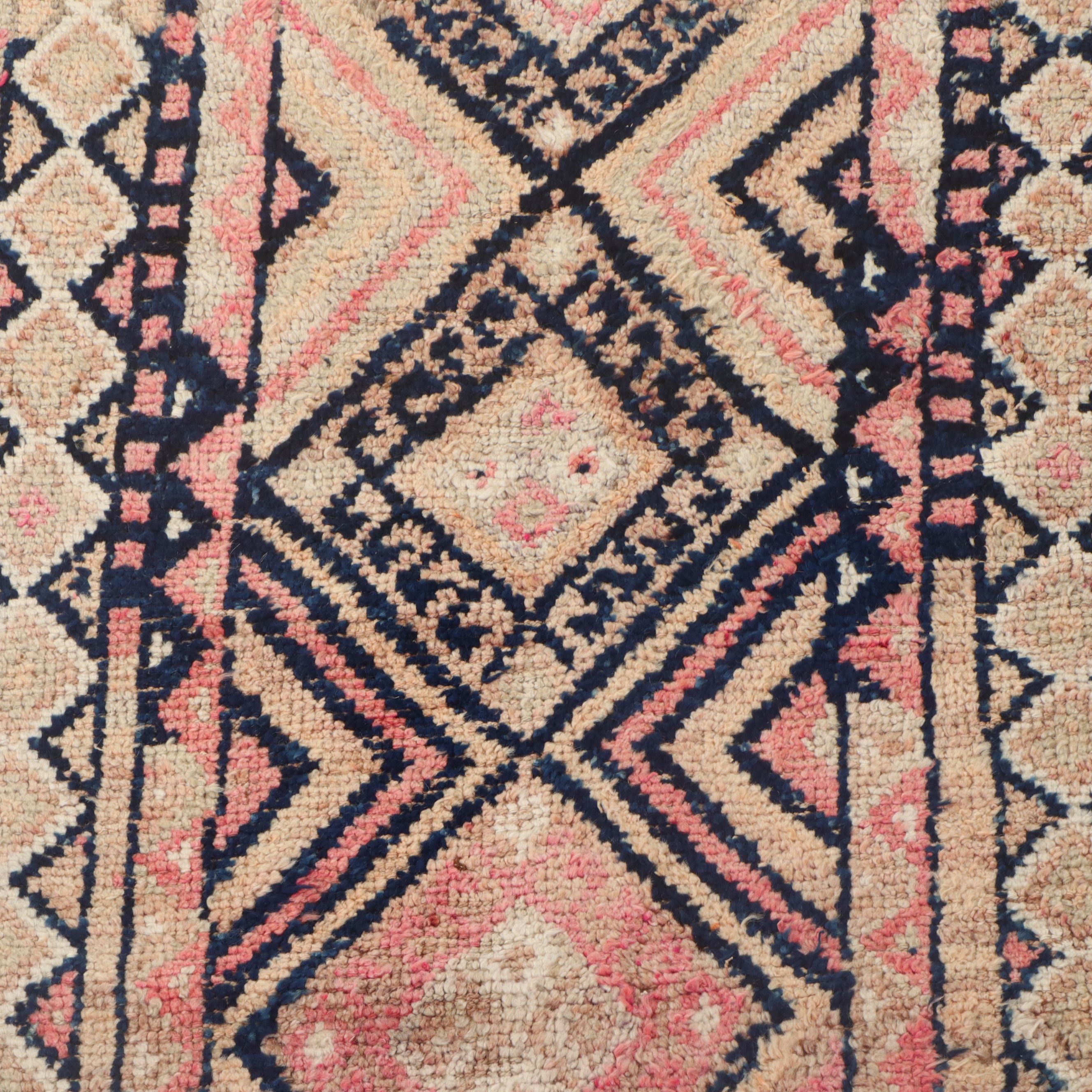 3' x 10'4 Hand-Knotted Turkish Oushak Carpet Runner