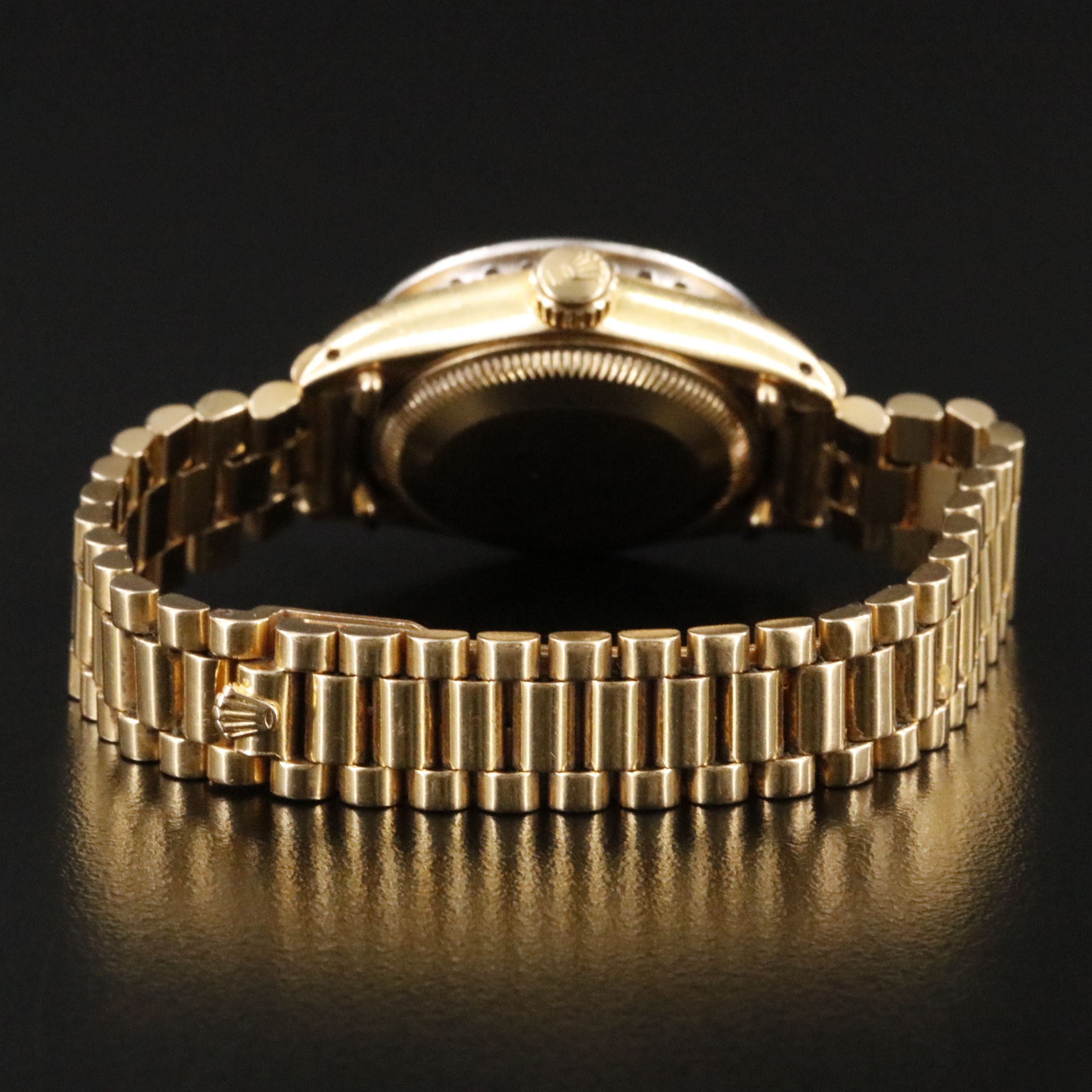 1979 Rolex Custom Diamond Dial & Bezel Datejust Watch