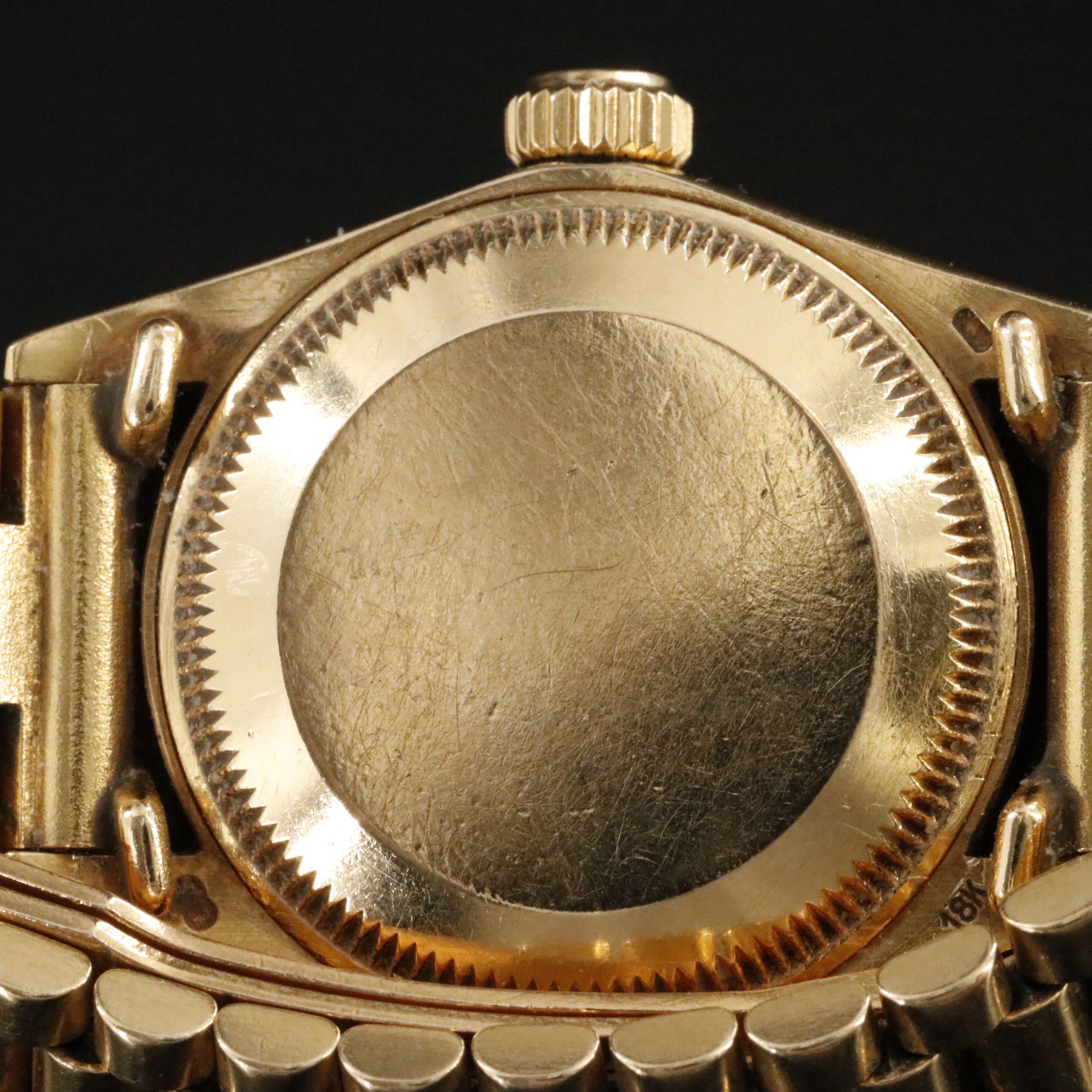 1979 Rolex Custom Diamond Dial & Bezel Datejust Watch