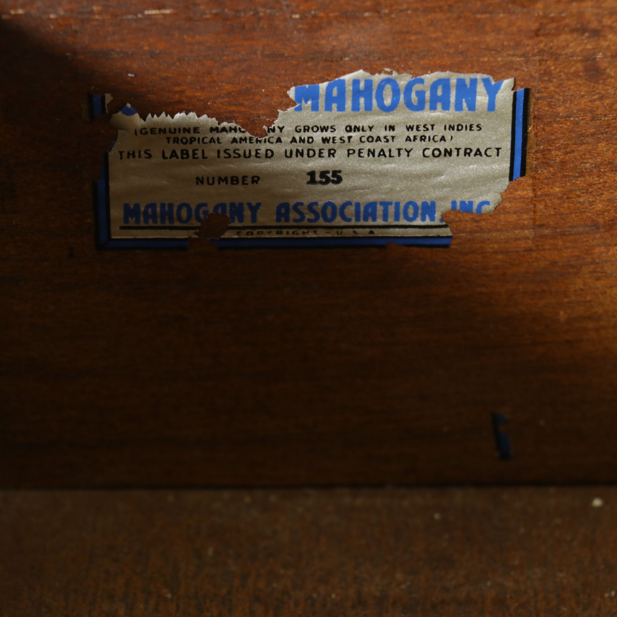 Brandt Federal Style Mahogany Corner Display Cabinet