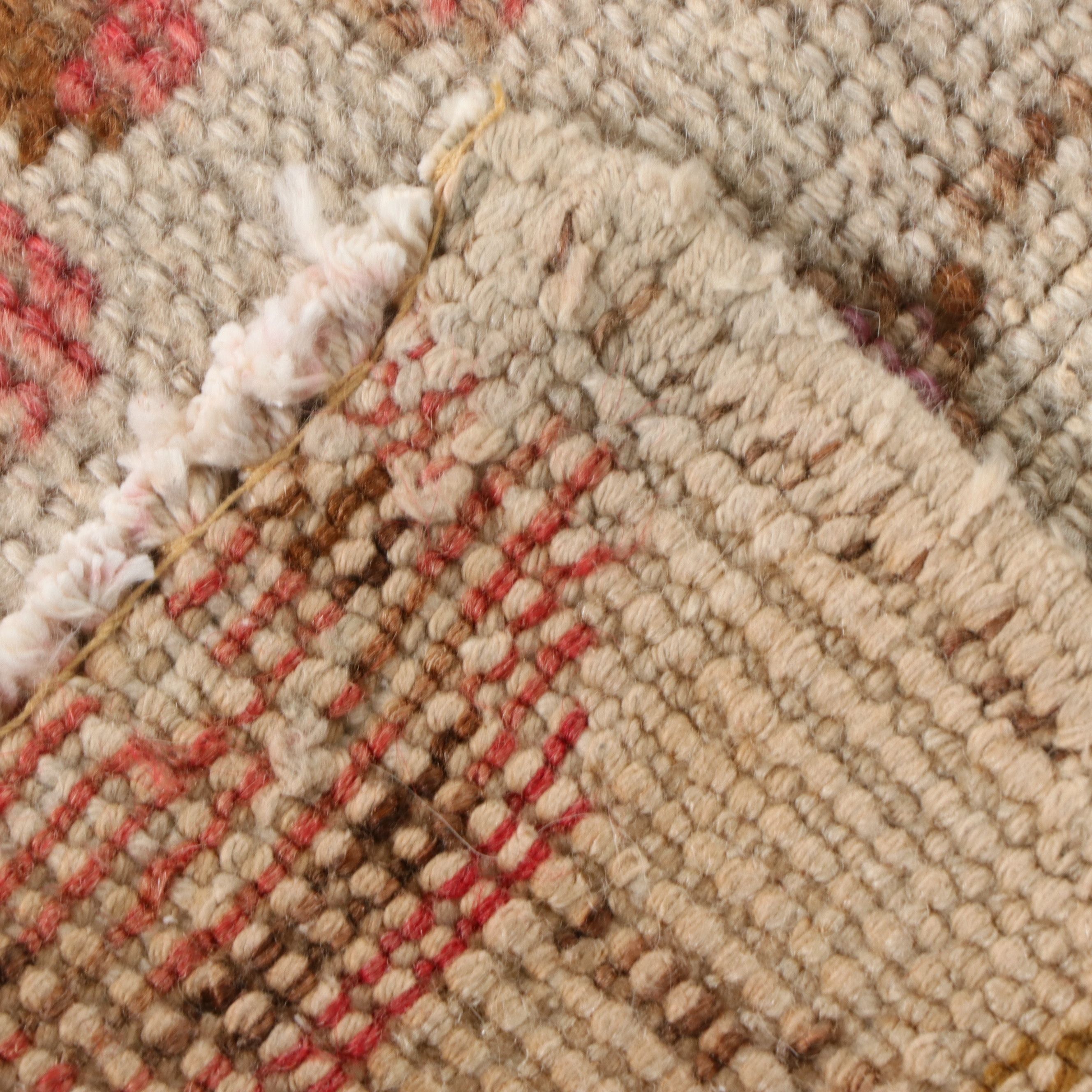 4' x 7'5 Hand-Knotted Turkish Oushak Area Rug