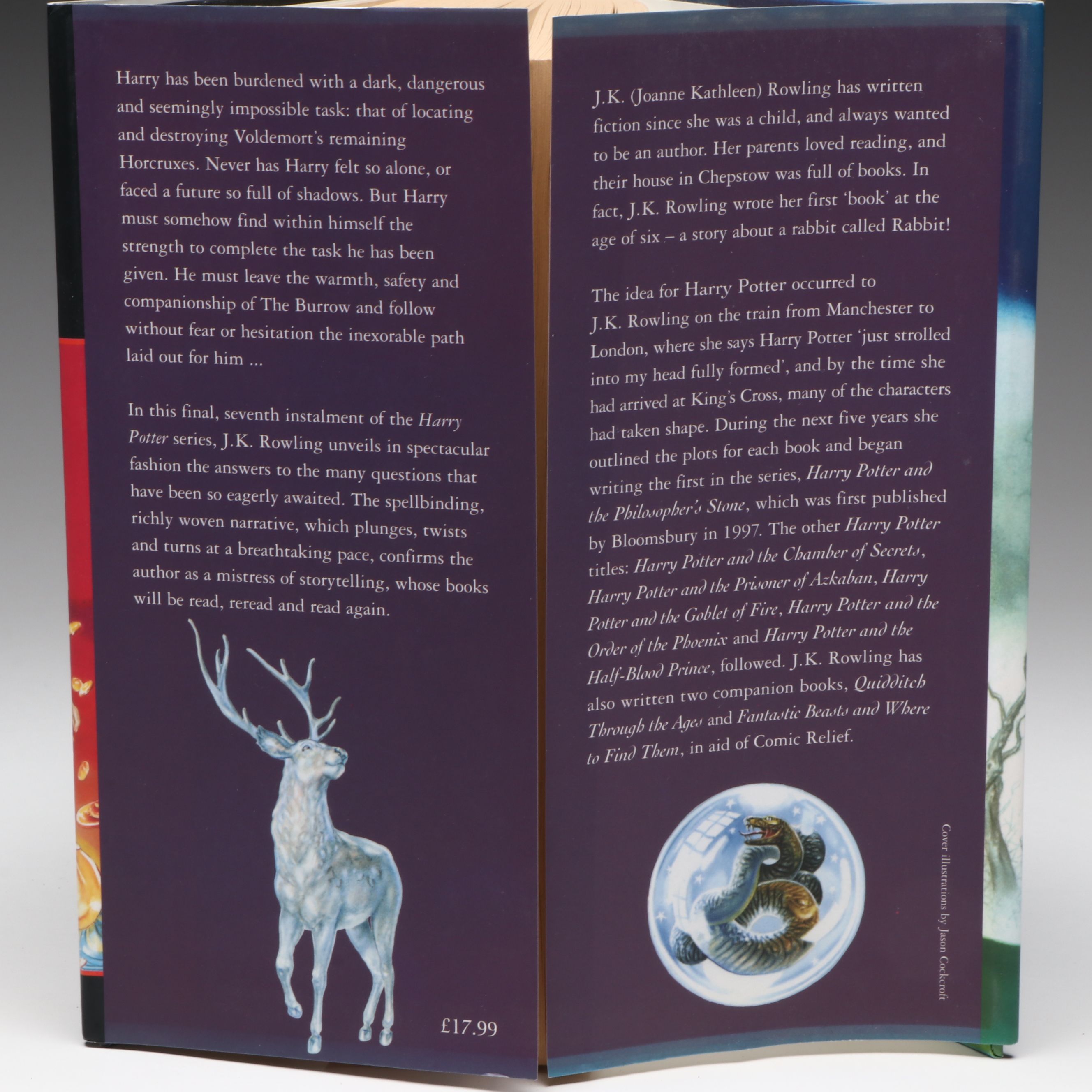 First Edition "Harry Potter and the Deathly Hallows" by J. K. Rowling, 2007