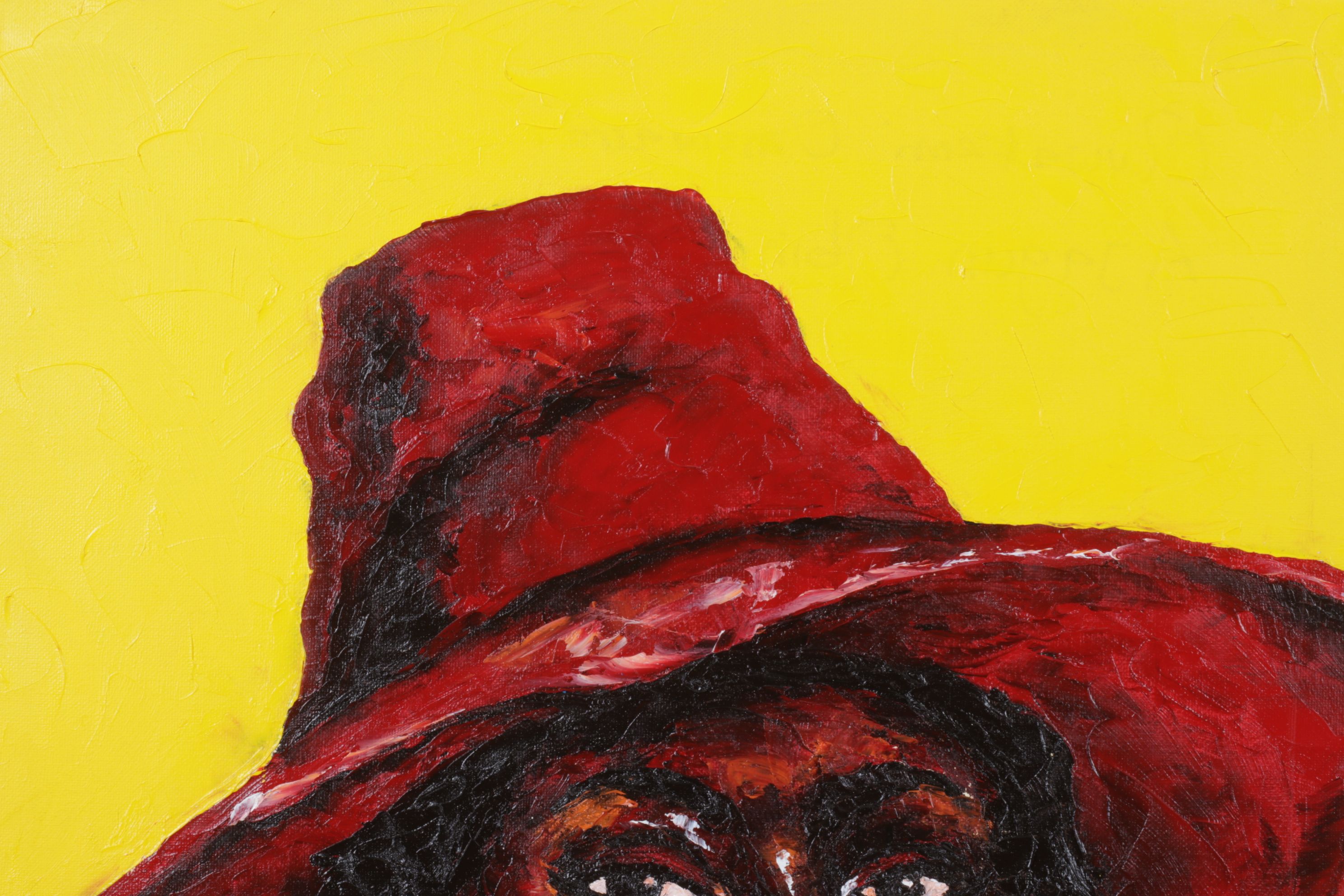 Oluwakemi Omowaire Oil Portrait "Ajagun Obinrin", Early 21st Century