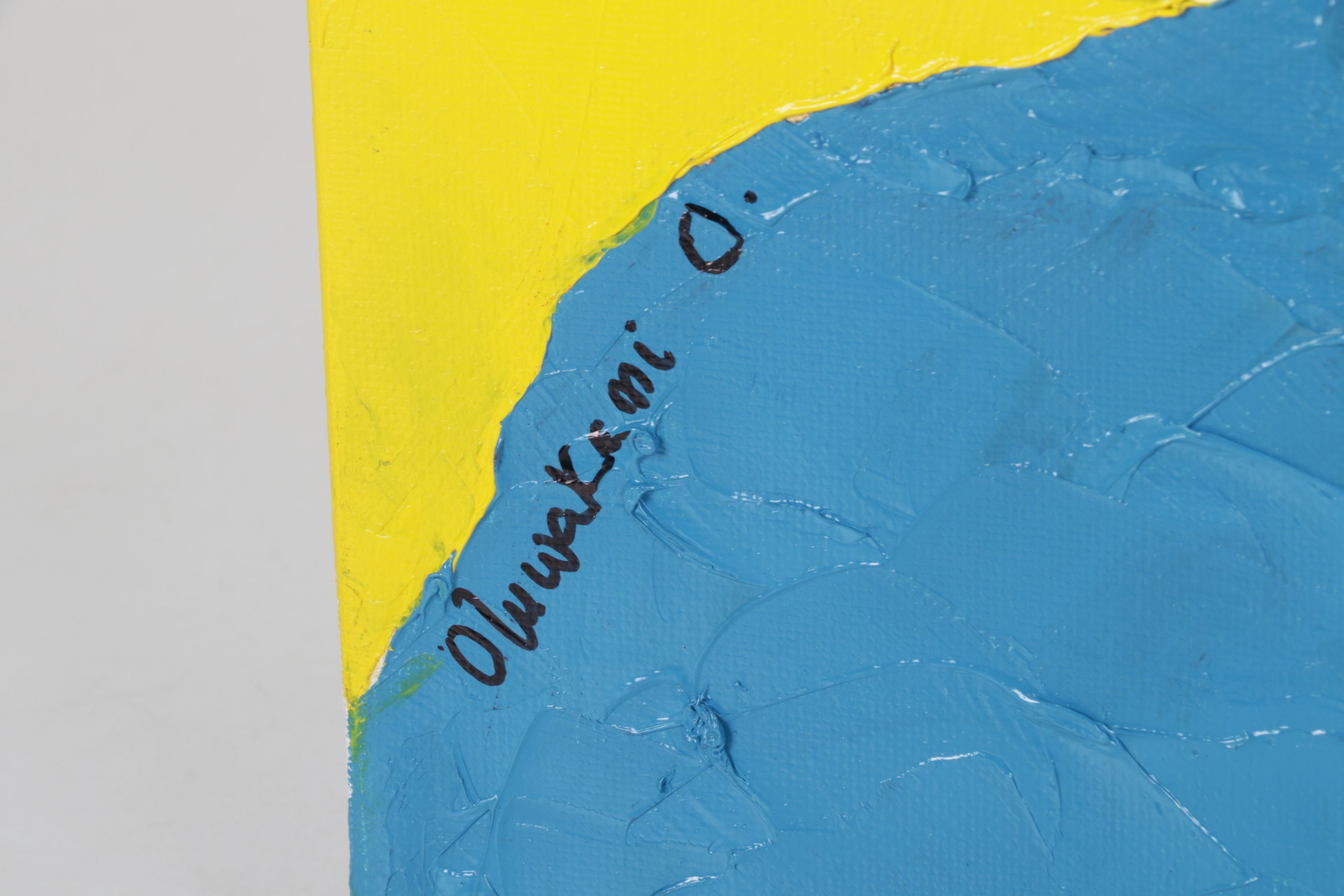 Oluwakemi Omowaire Oil Portrait "Ajagun Obinrin", Early 21st Century