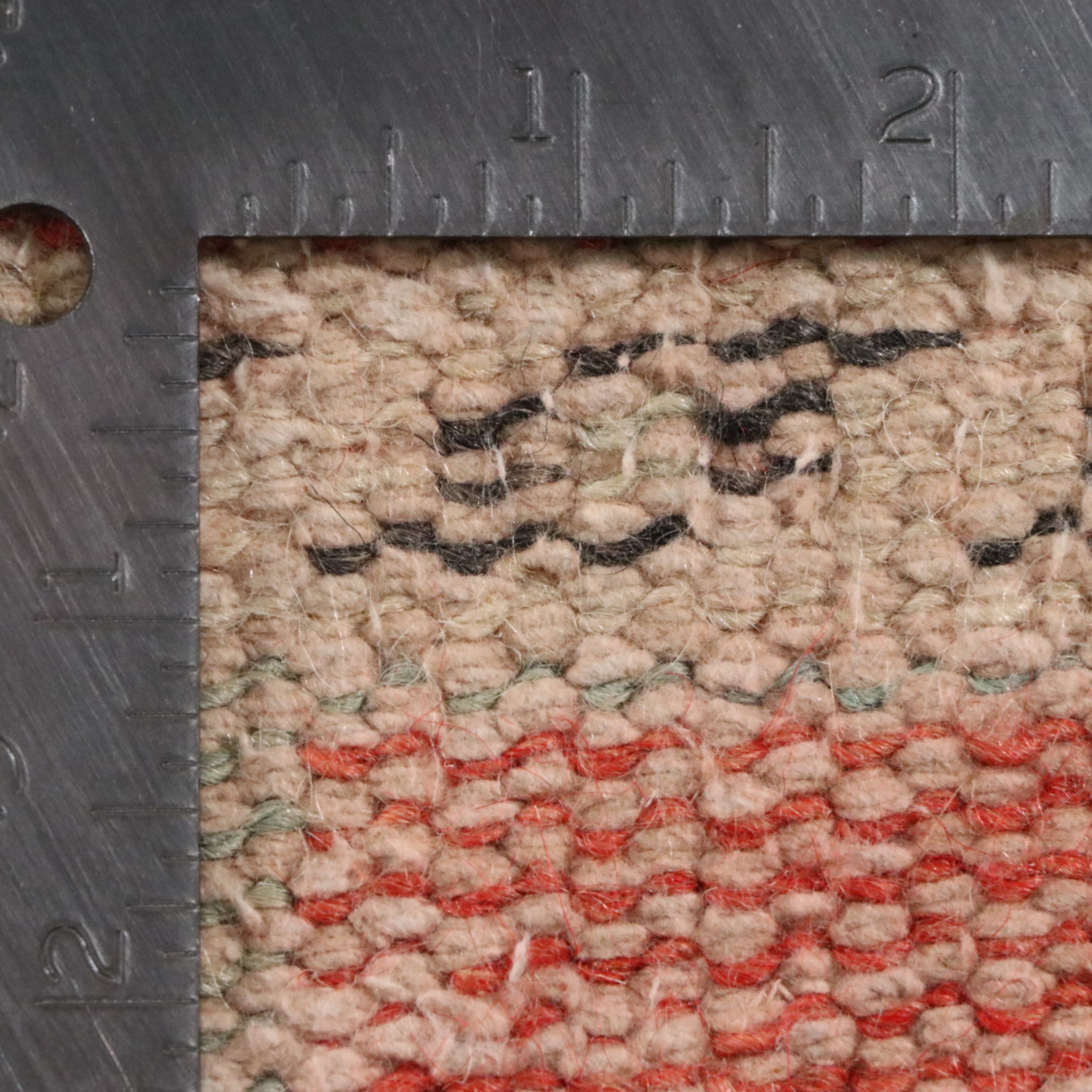 2'11 x 11'5 Hand-Knotted Turkish Oushak Carpet Runner