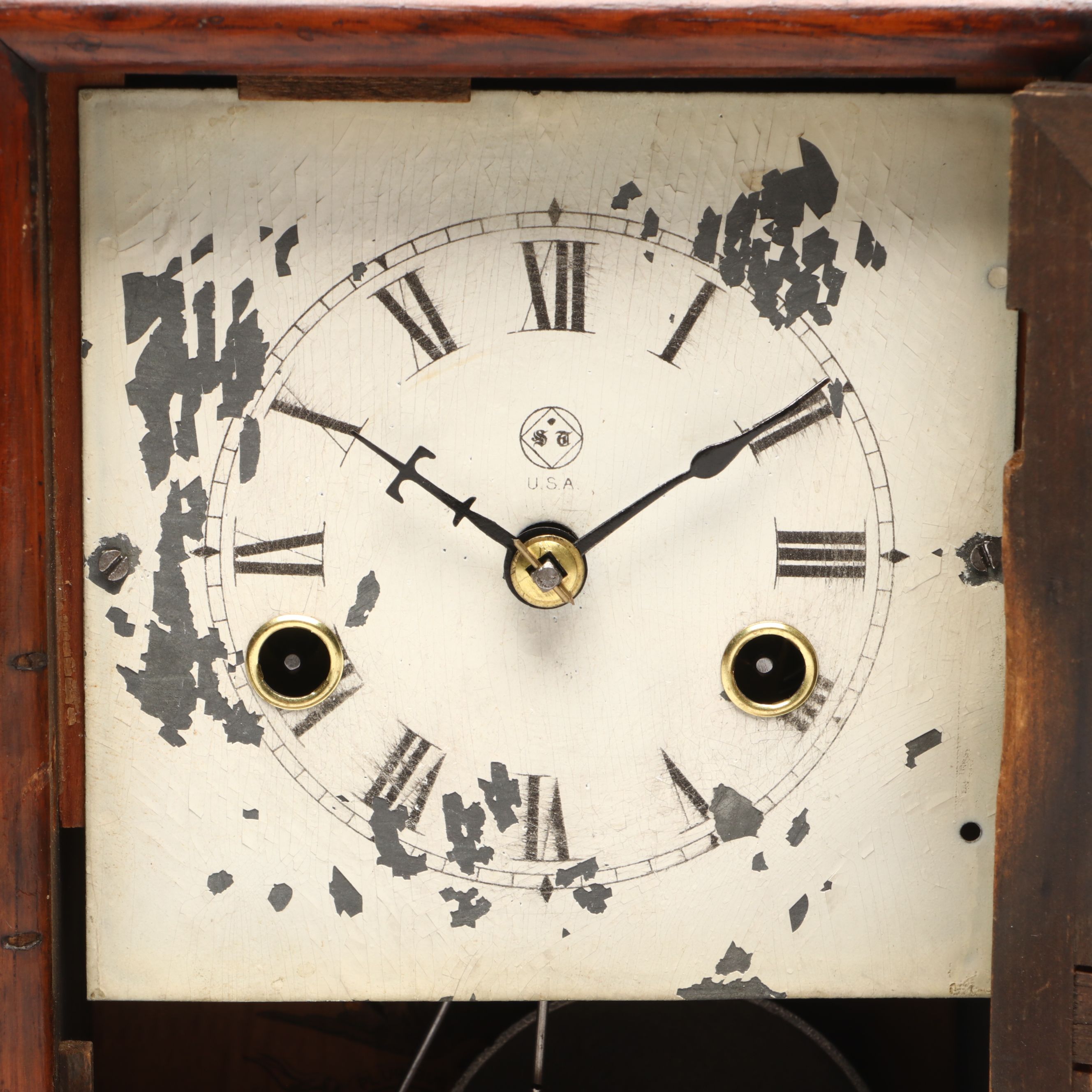 Seth Thomas Wooden Mantel Clock