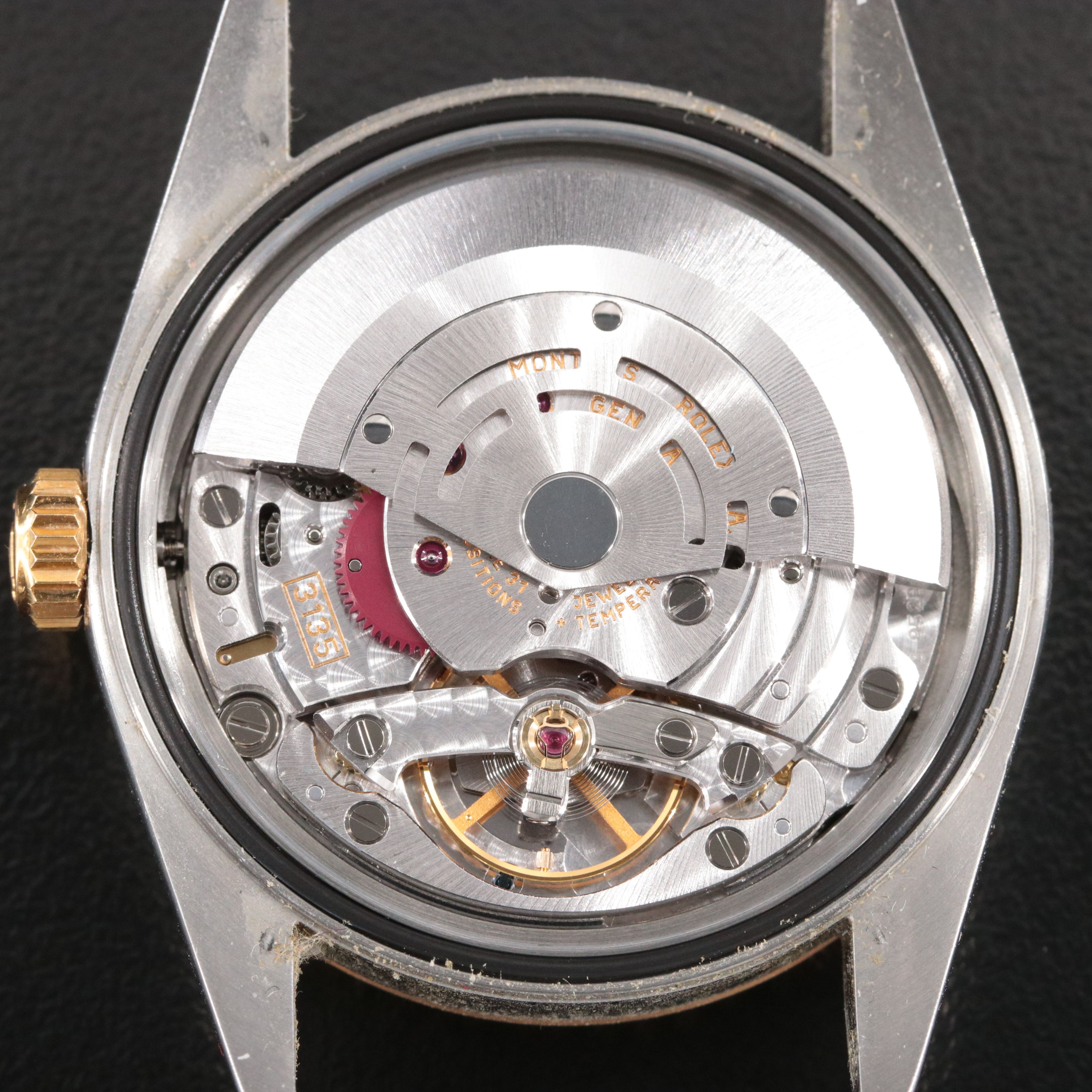 Rolex Datejust Rolesor 16233 Custom Diamond Vintage Watch c.2001