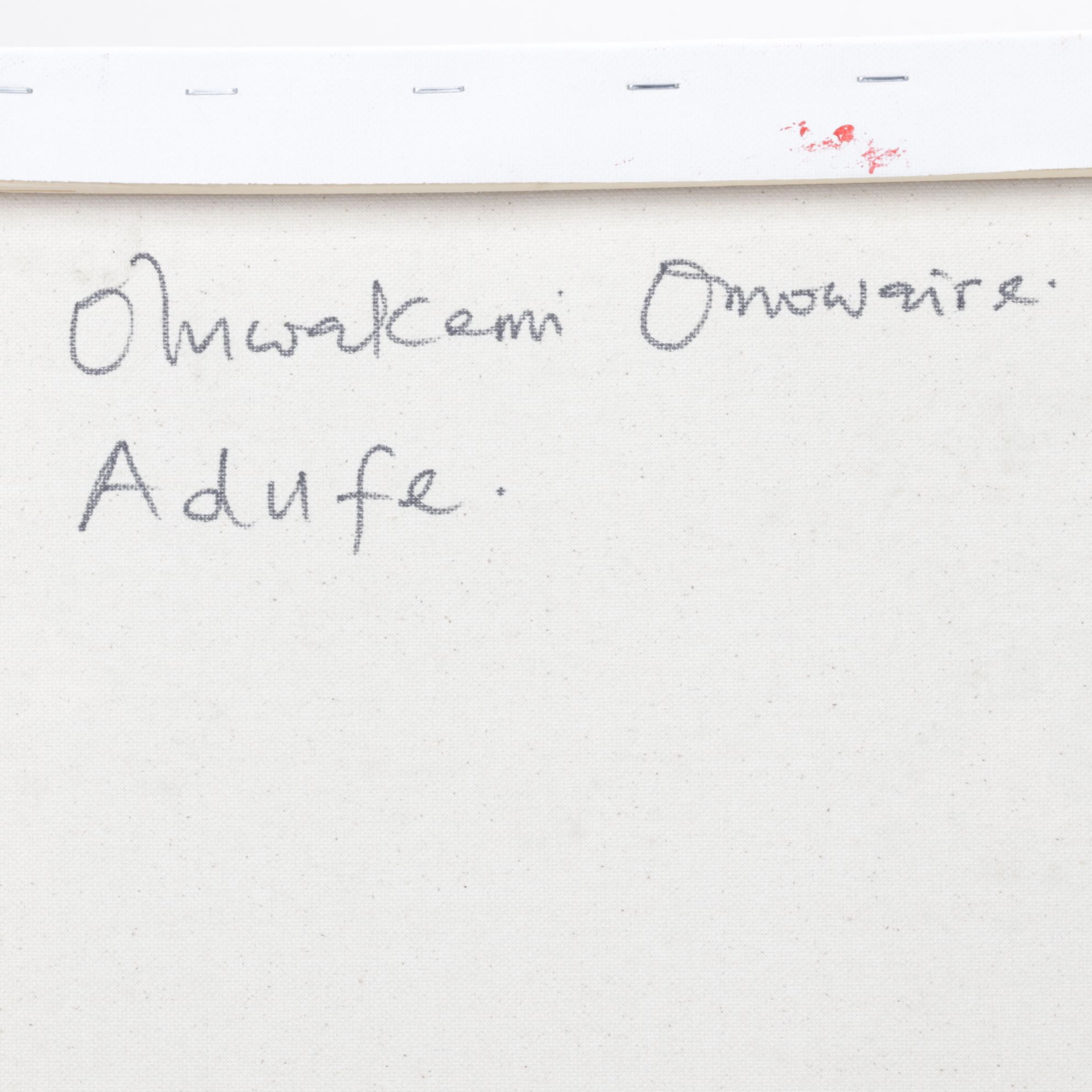 Oluwakemi Omowaire Oil Portrait "Adufe", Early 21st Century