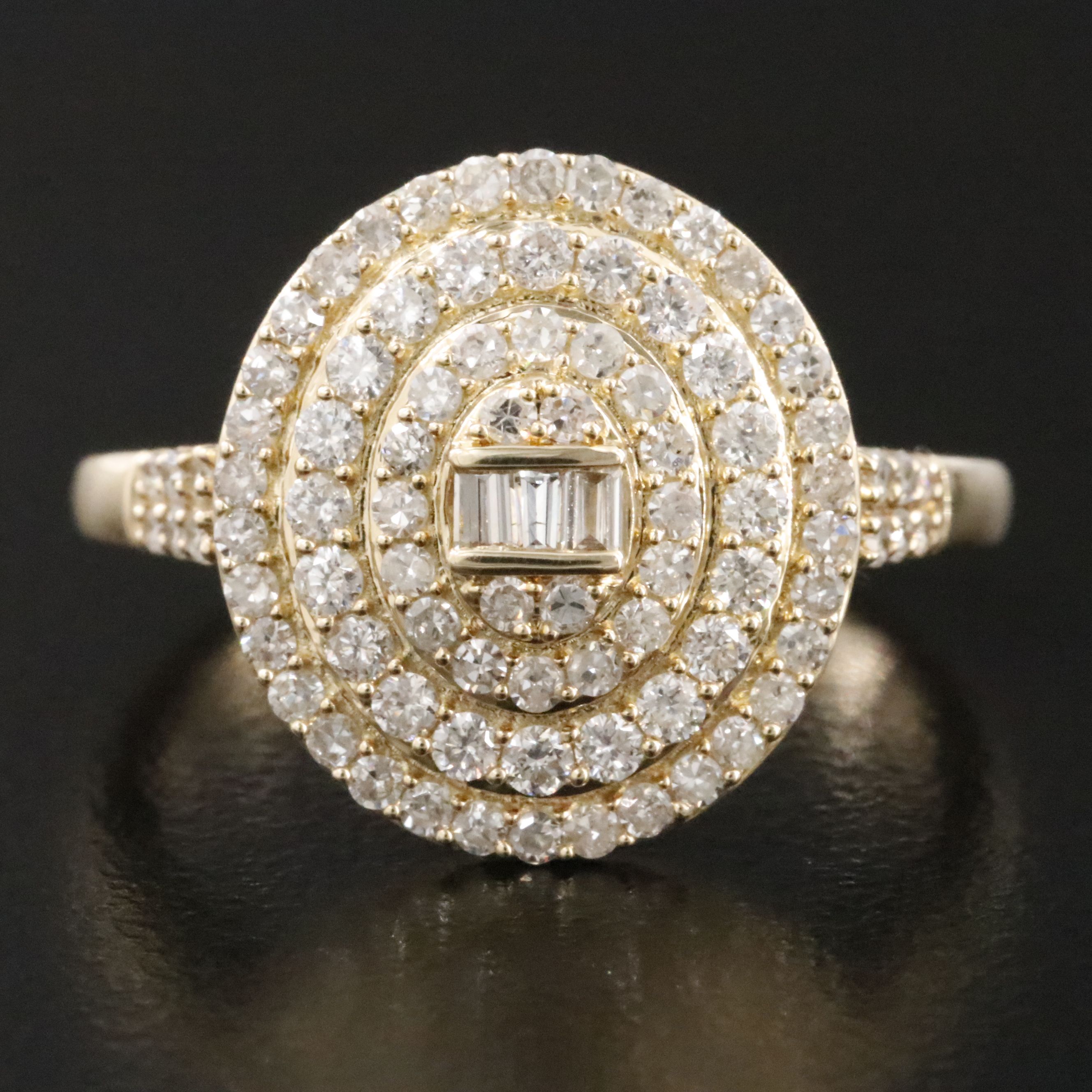 14K 0.73 CTW Diamond Ring