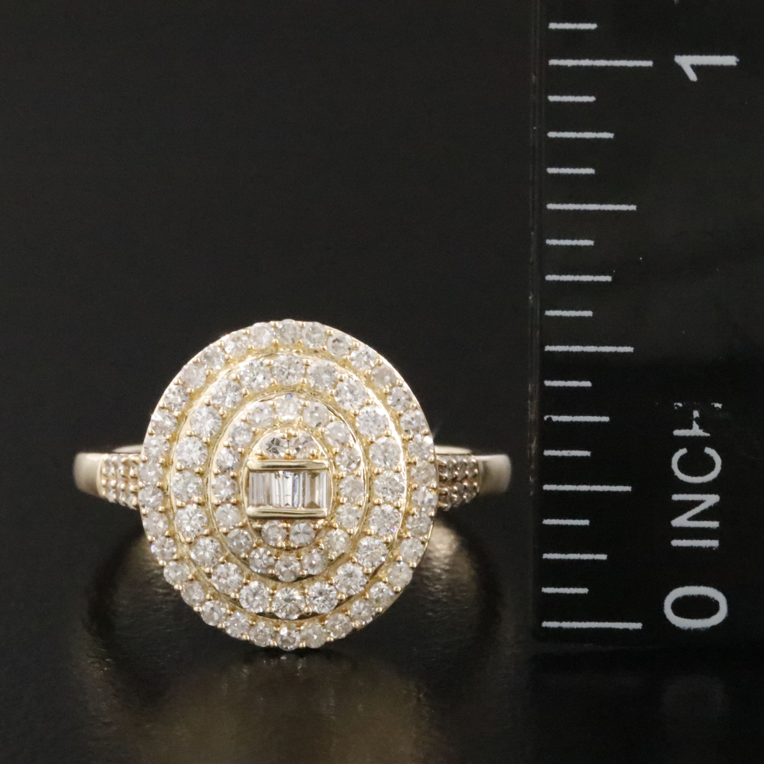 14K 0.73 CTW Diamond Ring