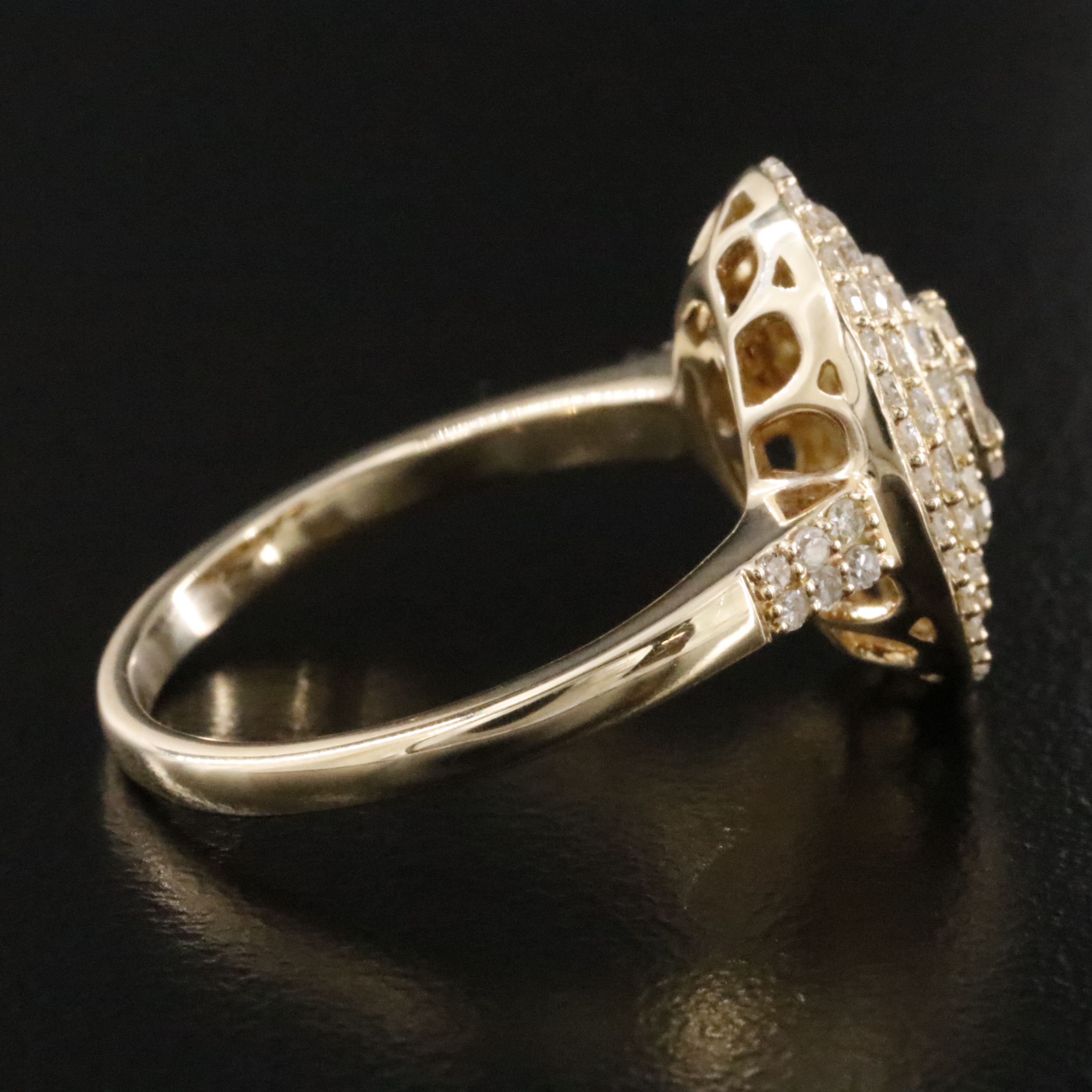 14K 0.73 CTW Diamond Ring