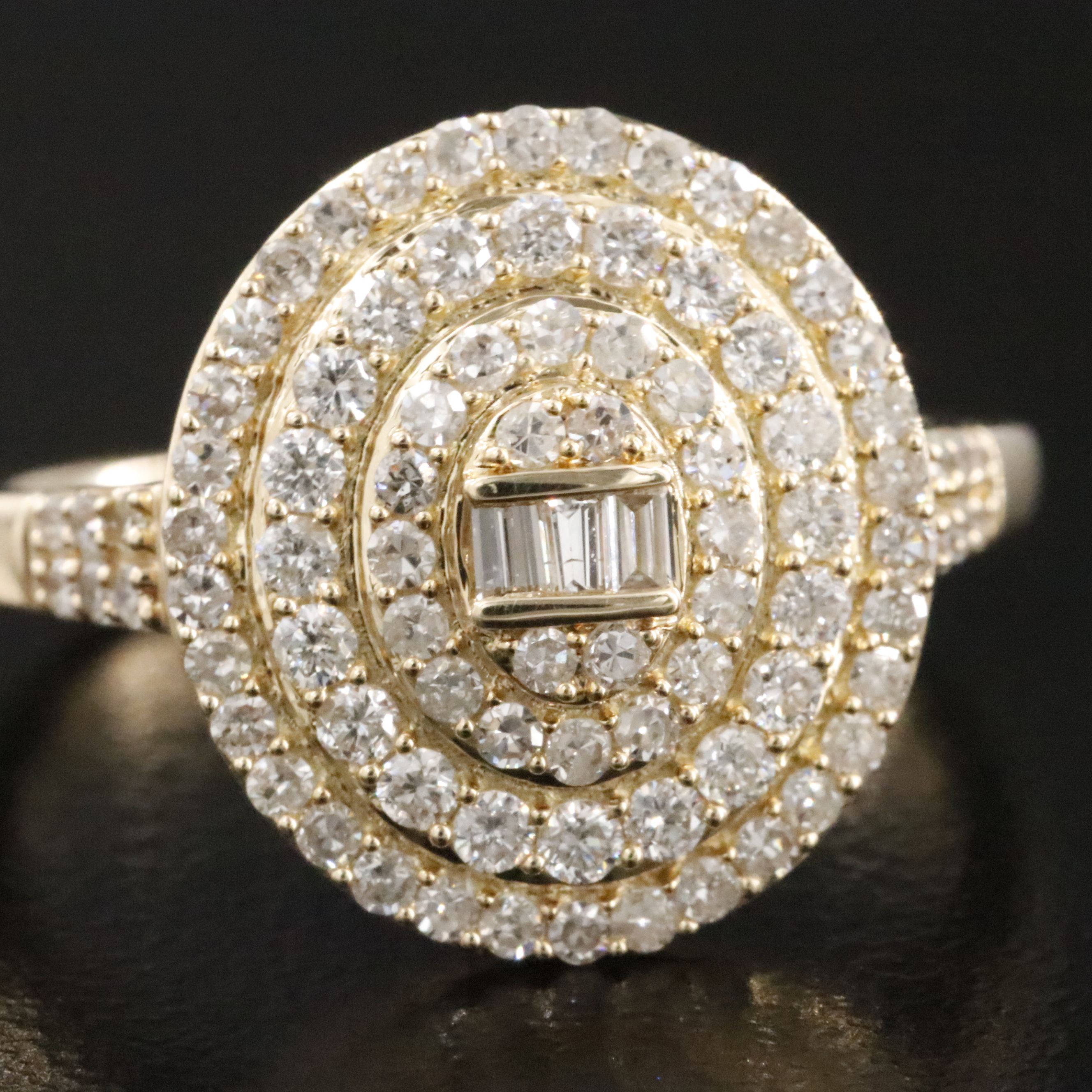 14K 0.73 CTW Diamond Ring