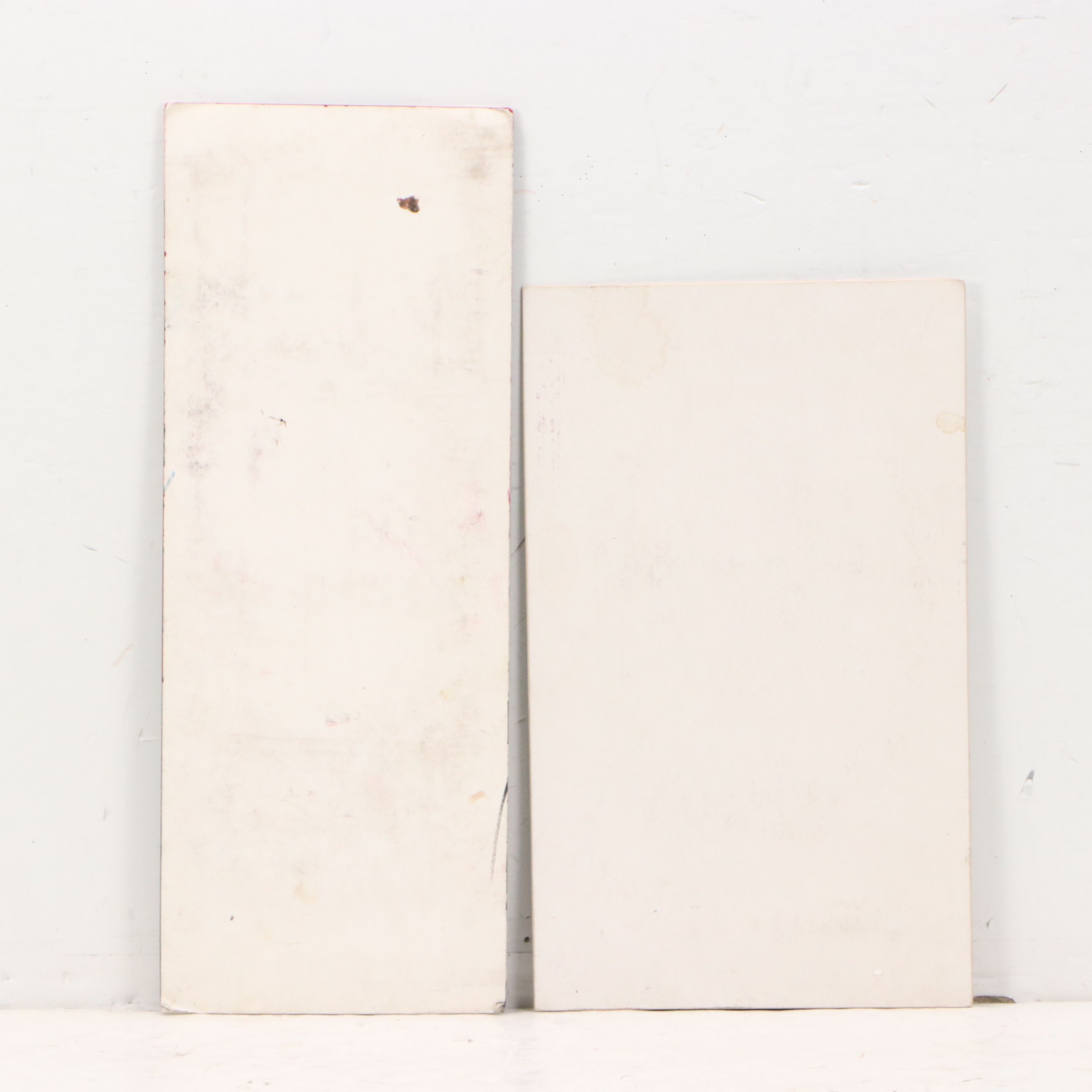 Jabolo Collages of Abstracted Face and Figural Composition, 1989-90