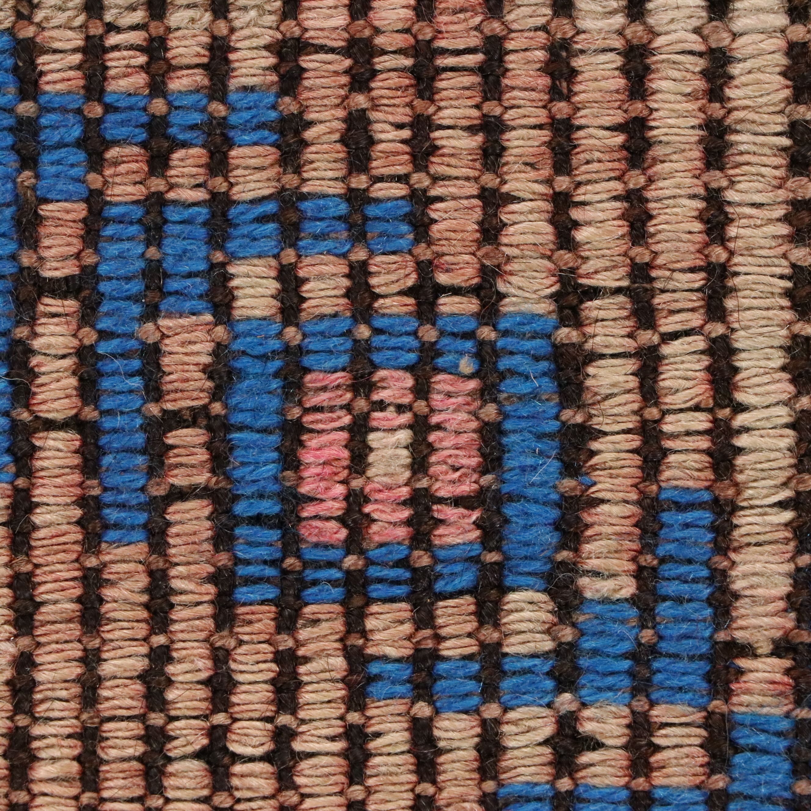 6'8 x 9'10 Handmade Turkish Patchwork Area Rug