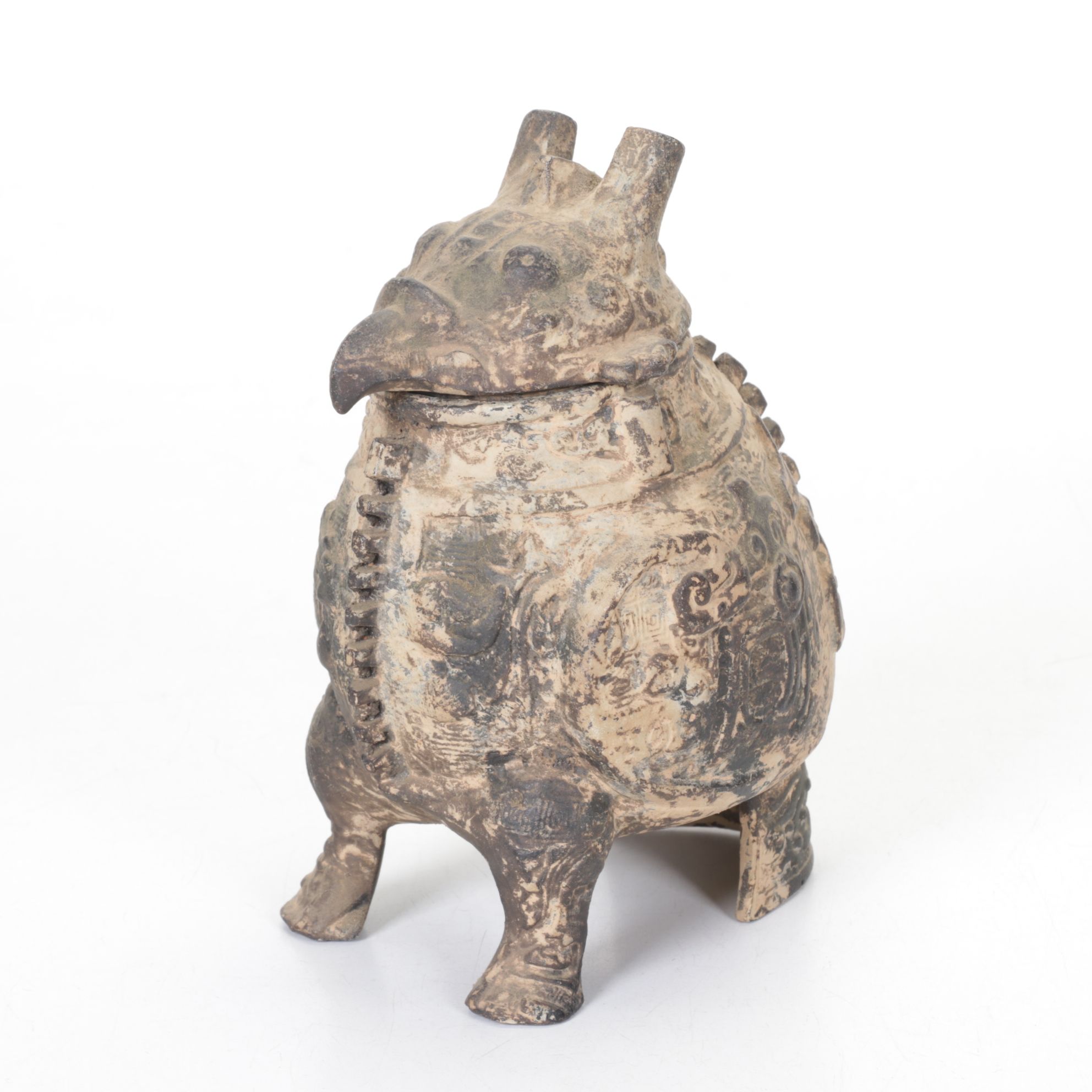 East Asian Censer and Vessel