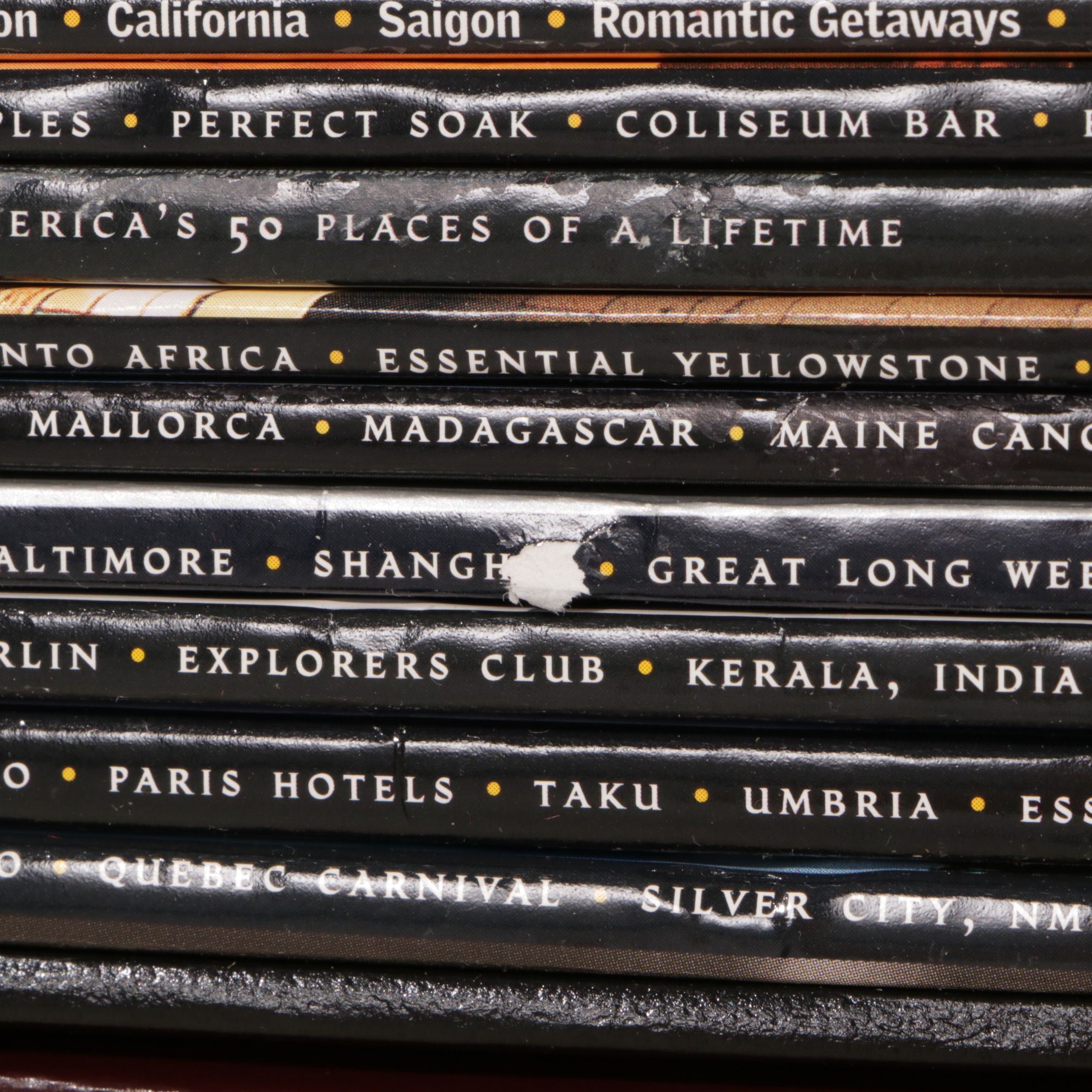 "National Geographic" Magazines Featuring "Traveler" Editions, 1990s–2010s
