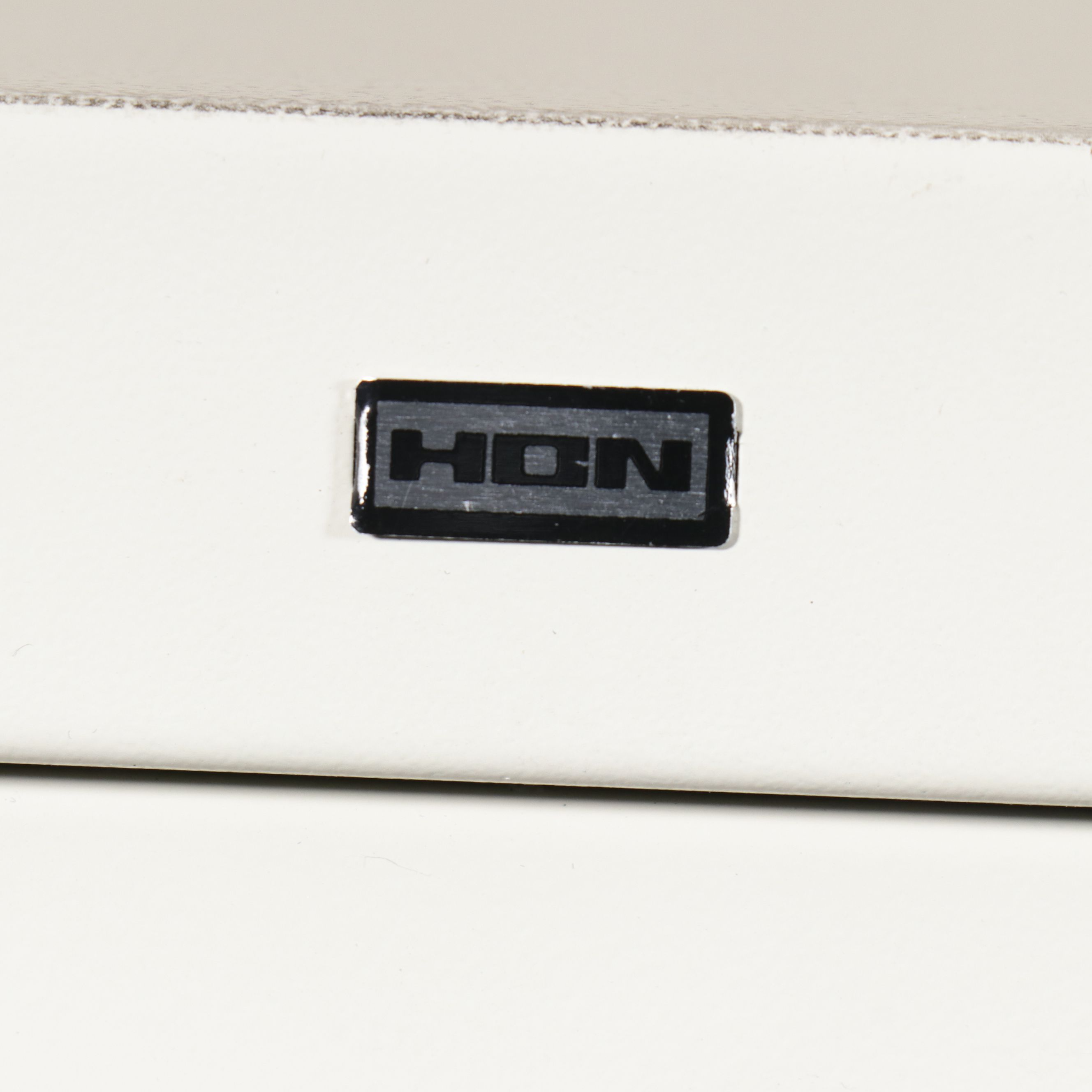 Set of Three HON 4-Drawer Vertical Filing Cabinets